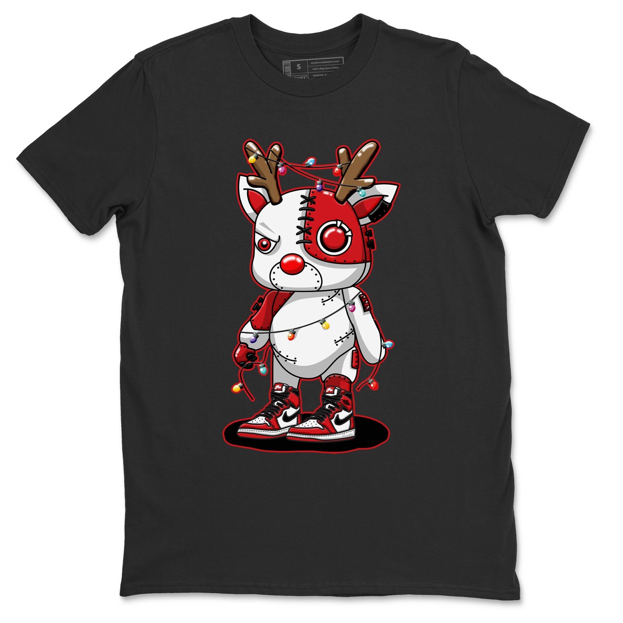 Cyborg Reindeer Unisex Tops - Air Jordan 1 Lost & Found