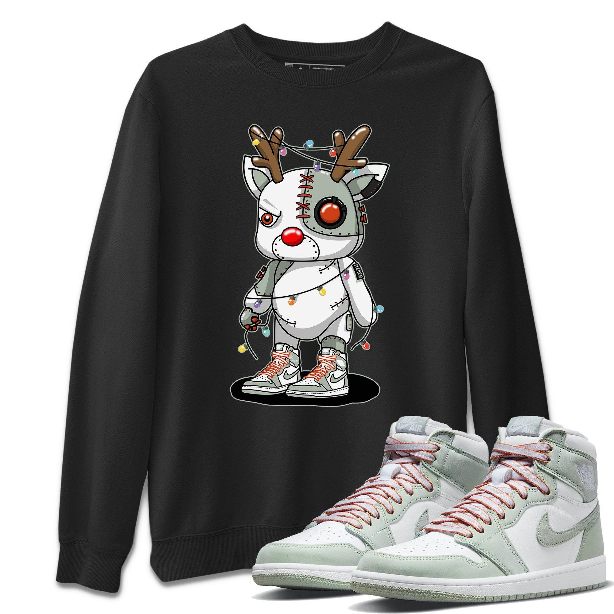 Cyborg Reindeer Unisex Tops - Air Jordan 1 Seafoam