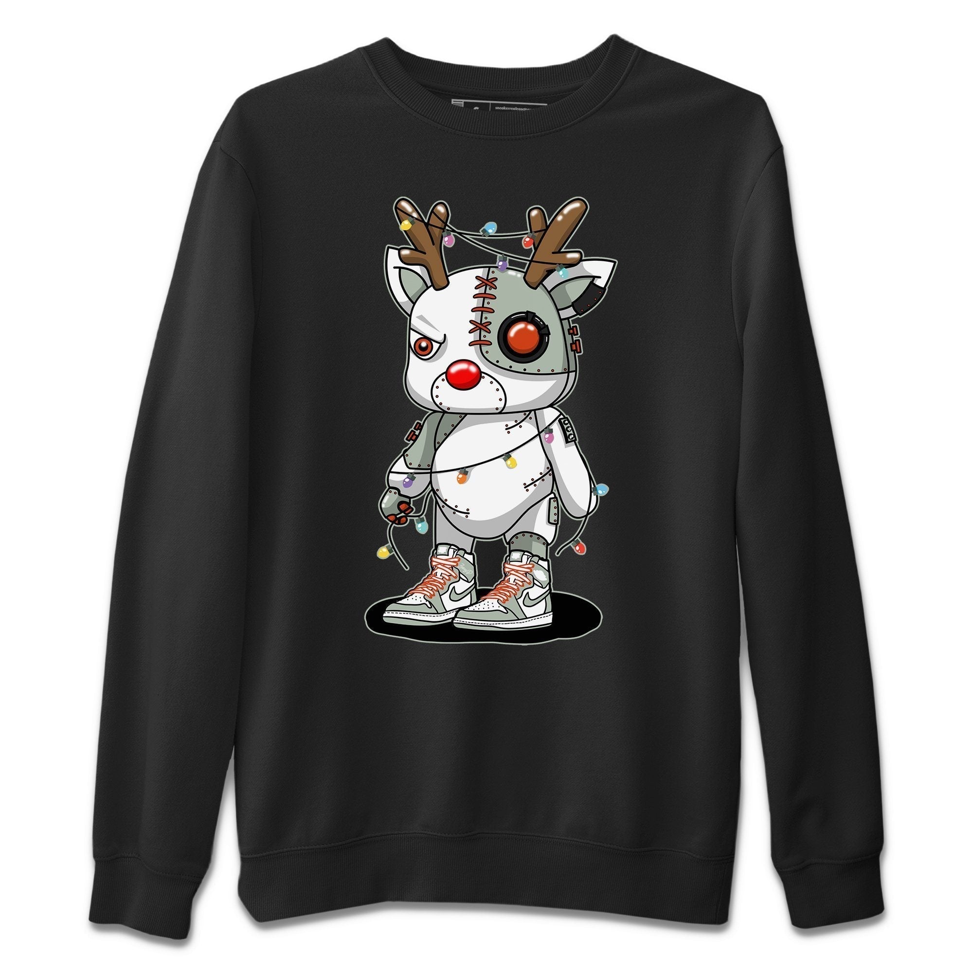 Cyborg Reindeer Unisex Tops - Air Jordan 1 Seafoam