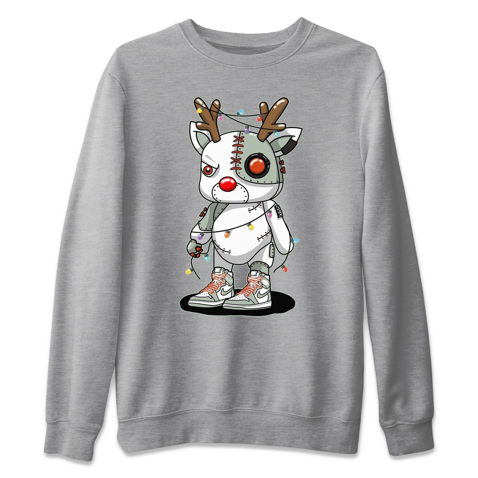 Cyborg Reindeer Unisex Tops - Air Jordan 1 Seafoam