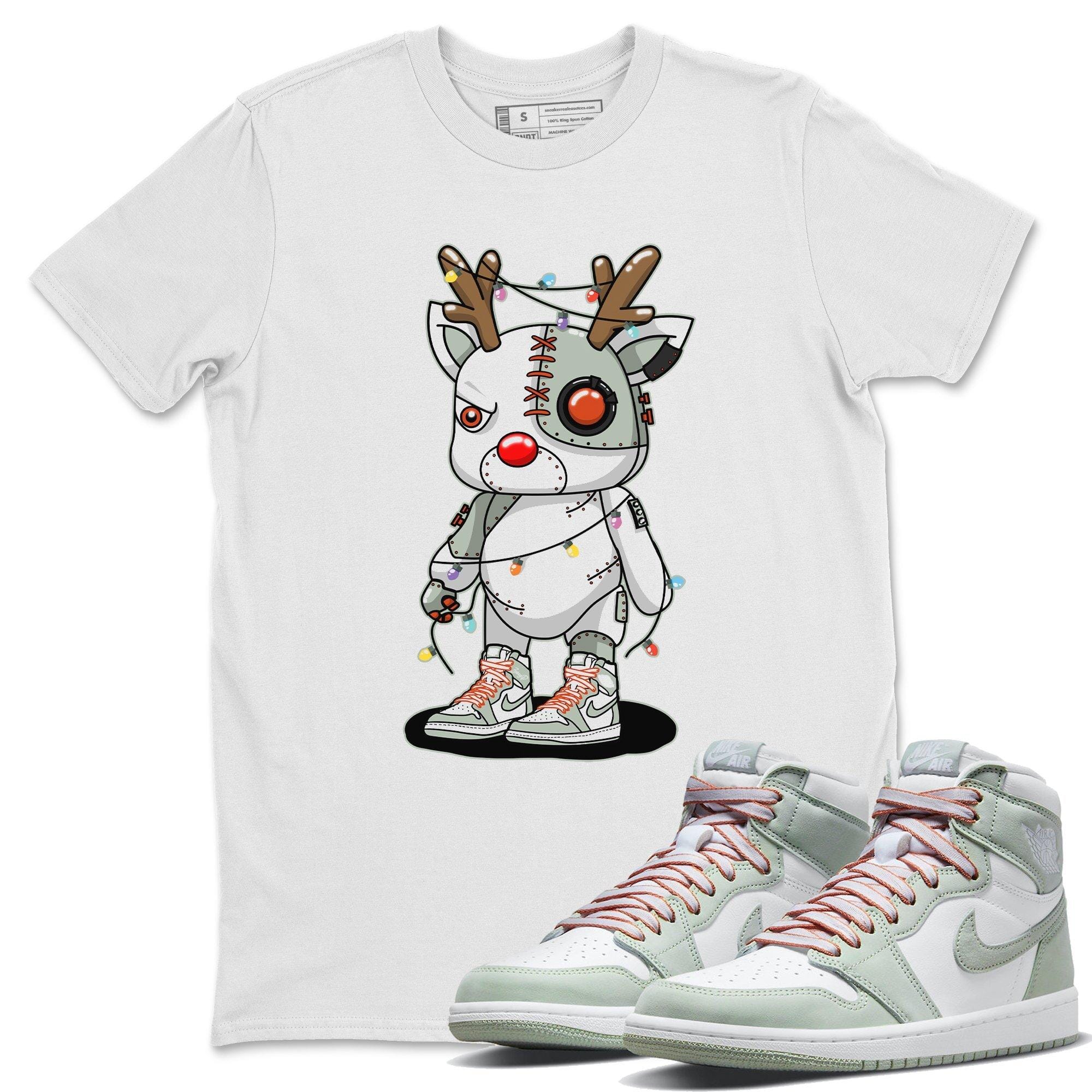 Cyborg Reindeer Unisex Tops - Air Jordan 1 Seafoam