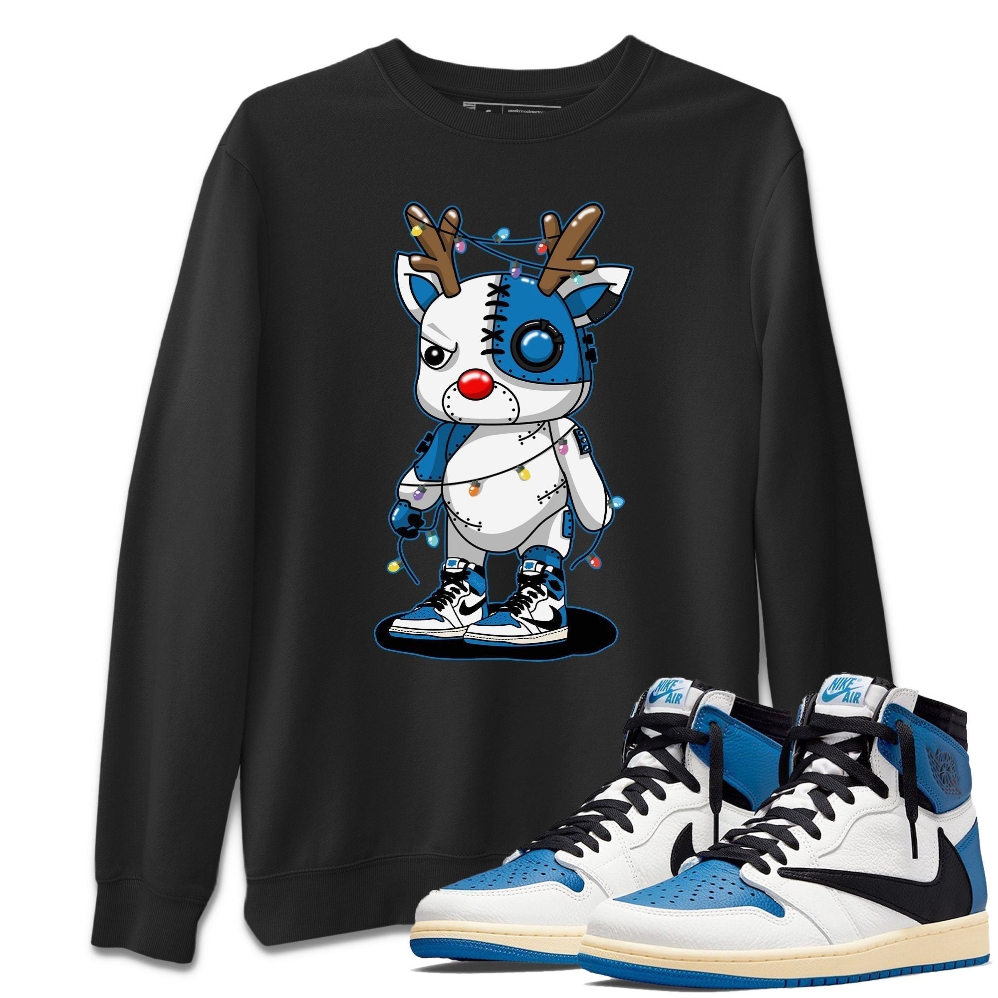 Cyborg Reindeer Unisex Tops - Air Jordan 1 Travis Scott