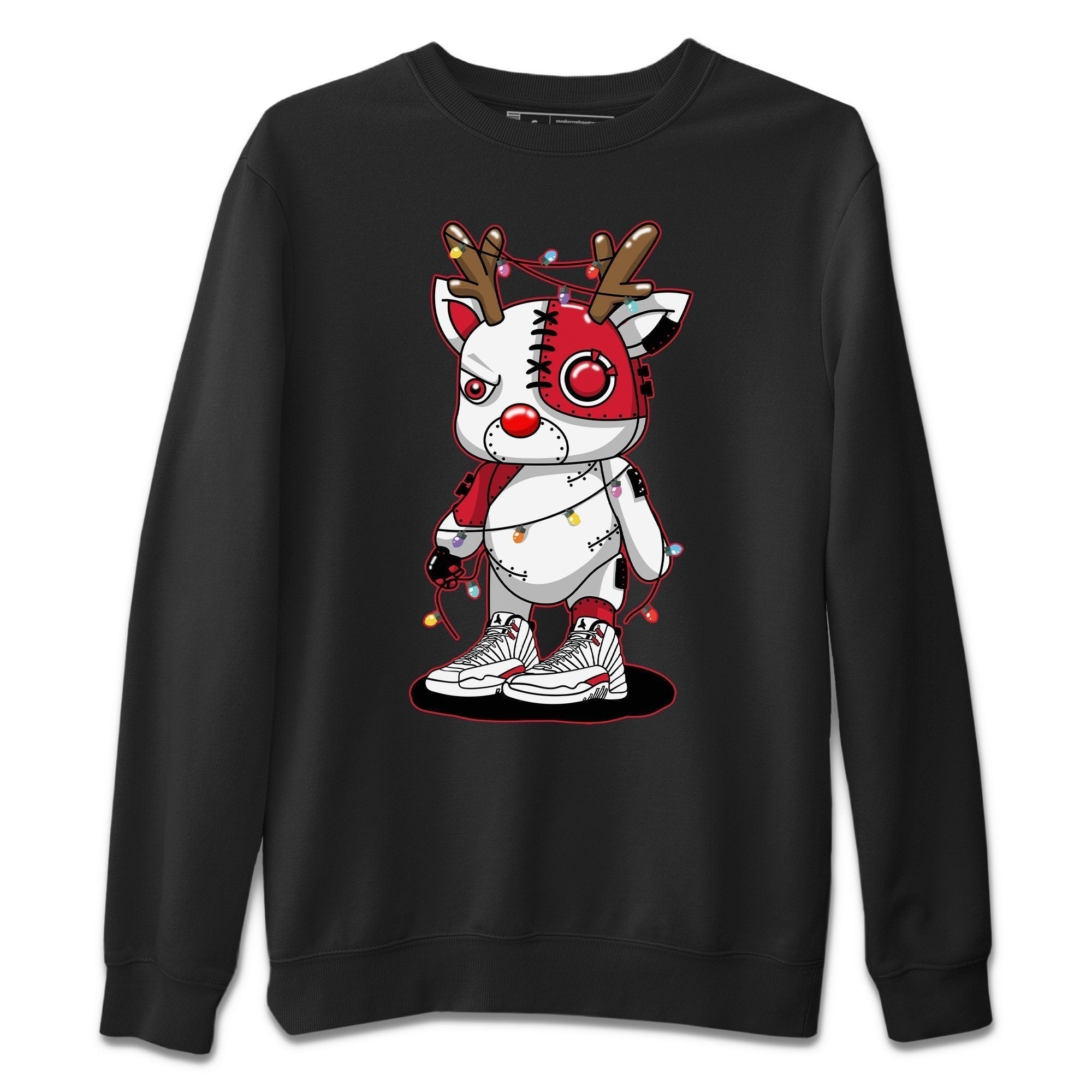 Cyborg Reindeer Unisex Tops - Air Jordan 12 Twist