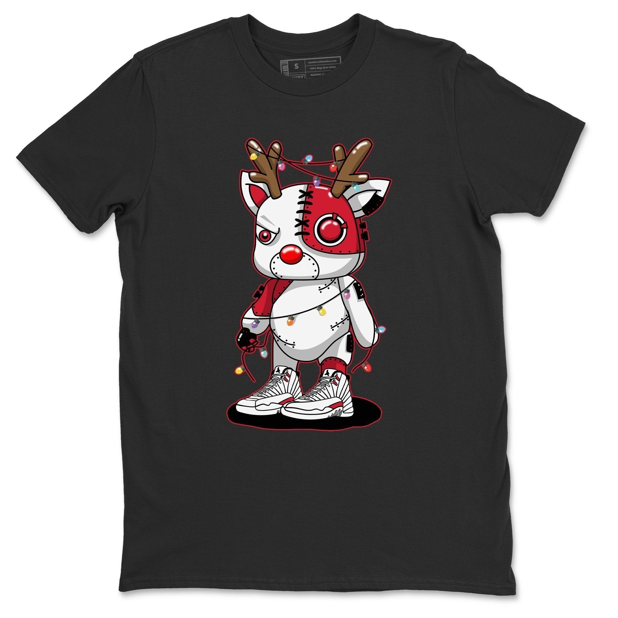 Cyborg Reindeer Unisex Tops - Air Jordan 12 Twist