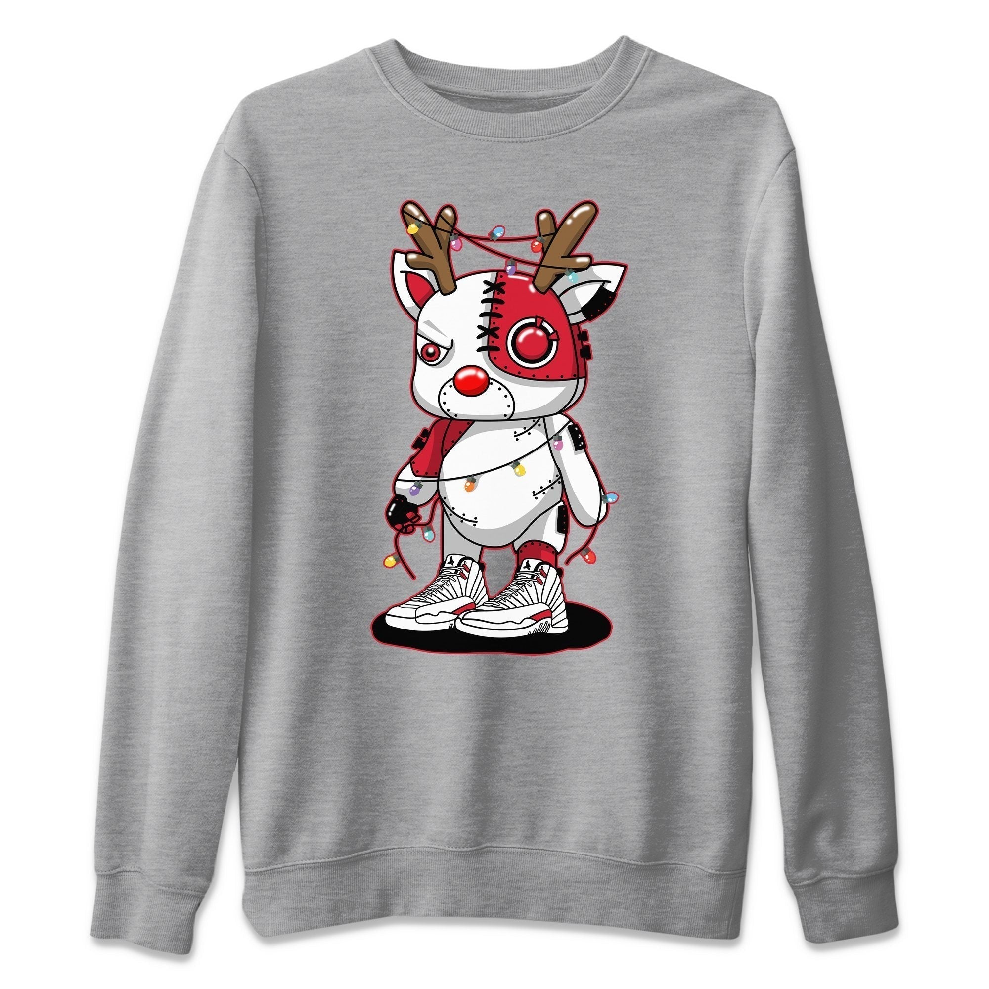 Cyborg Reindeer Unisex Tops - Air Jordan 12 Twist