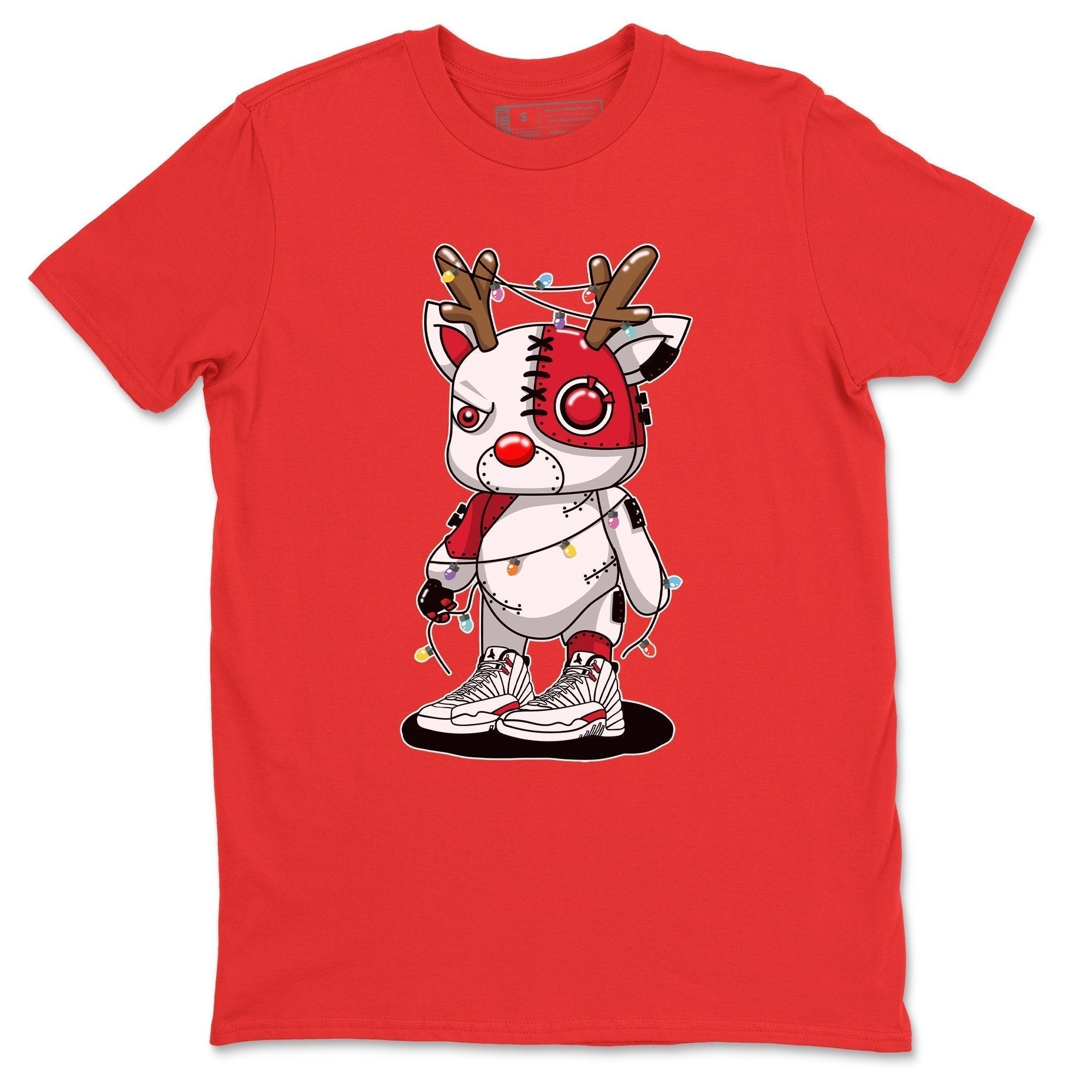 Cyborg Reindeer Unisex Tops - Air Jordan 12 Twist