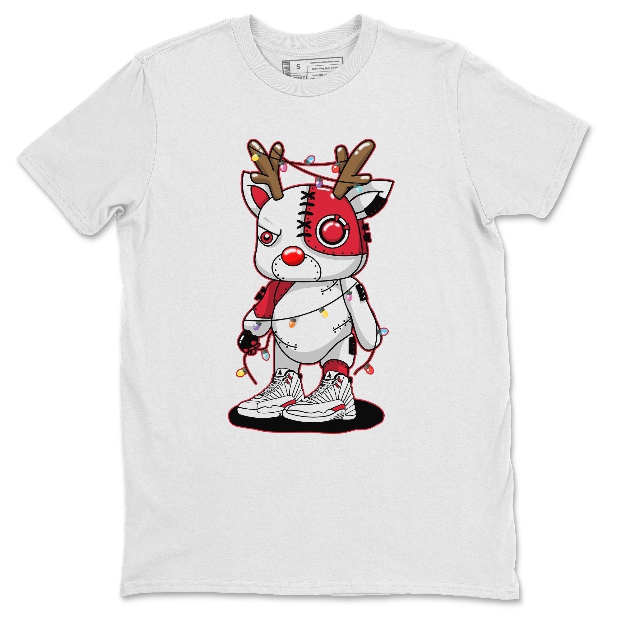 Cyborg Reindeer Unisex Tops - Air Jordan 12 Twist