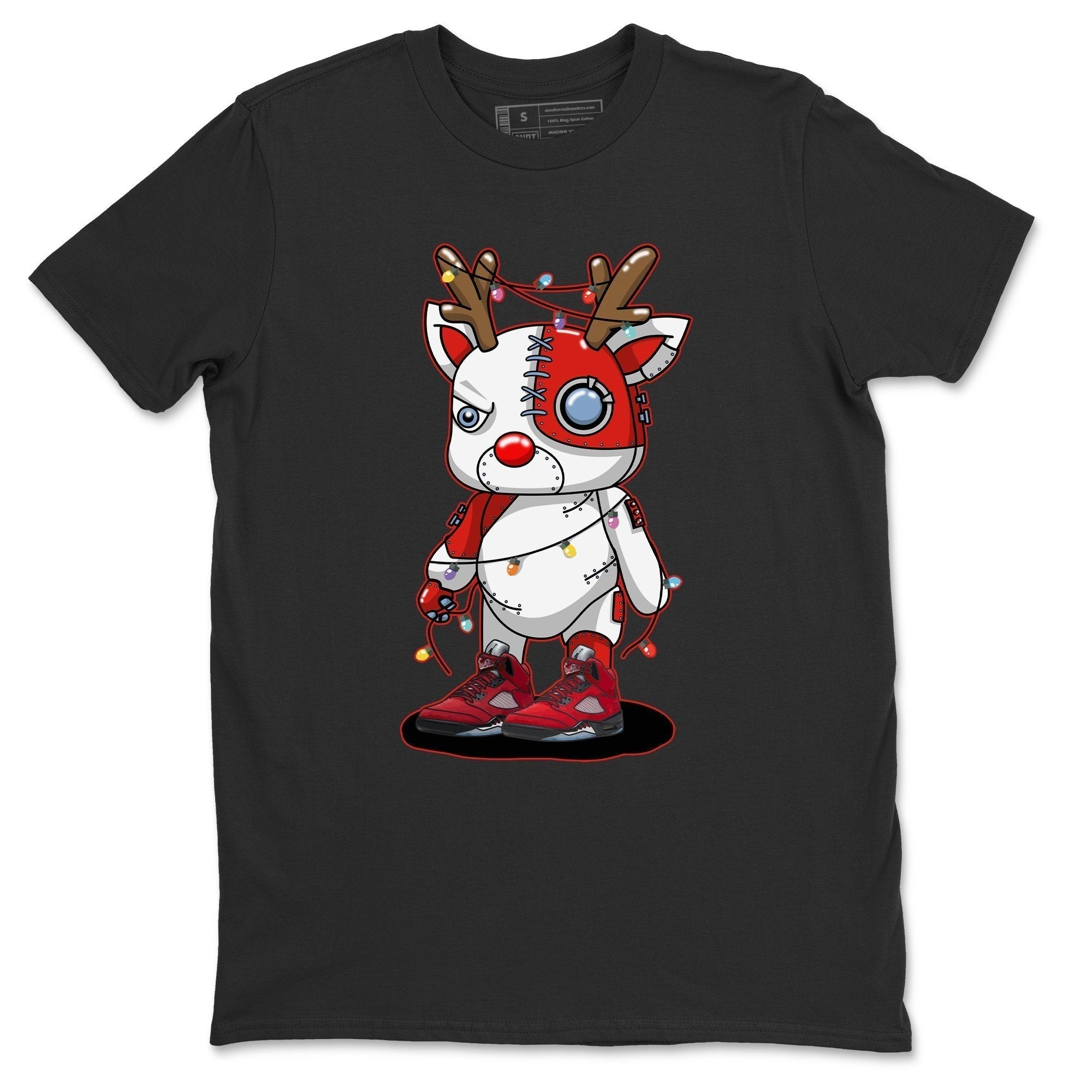 Cyborg Reindeer Unisex Tops - Air Jordan 5 Raging Bull