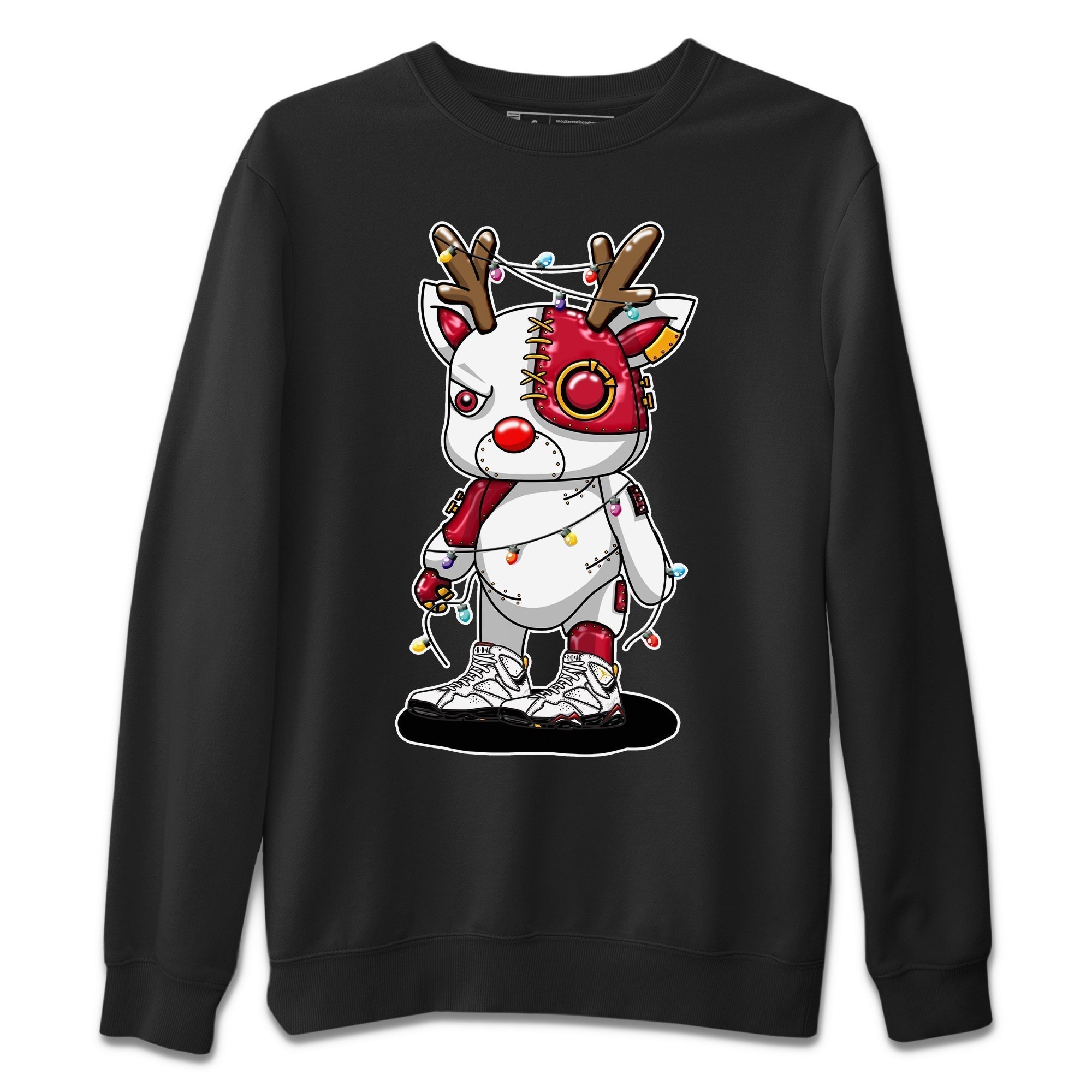 Cyborg Reindeer Unisex Tops - Air Jordan 7 Cardinal