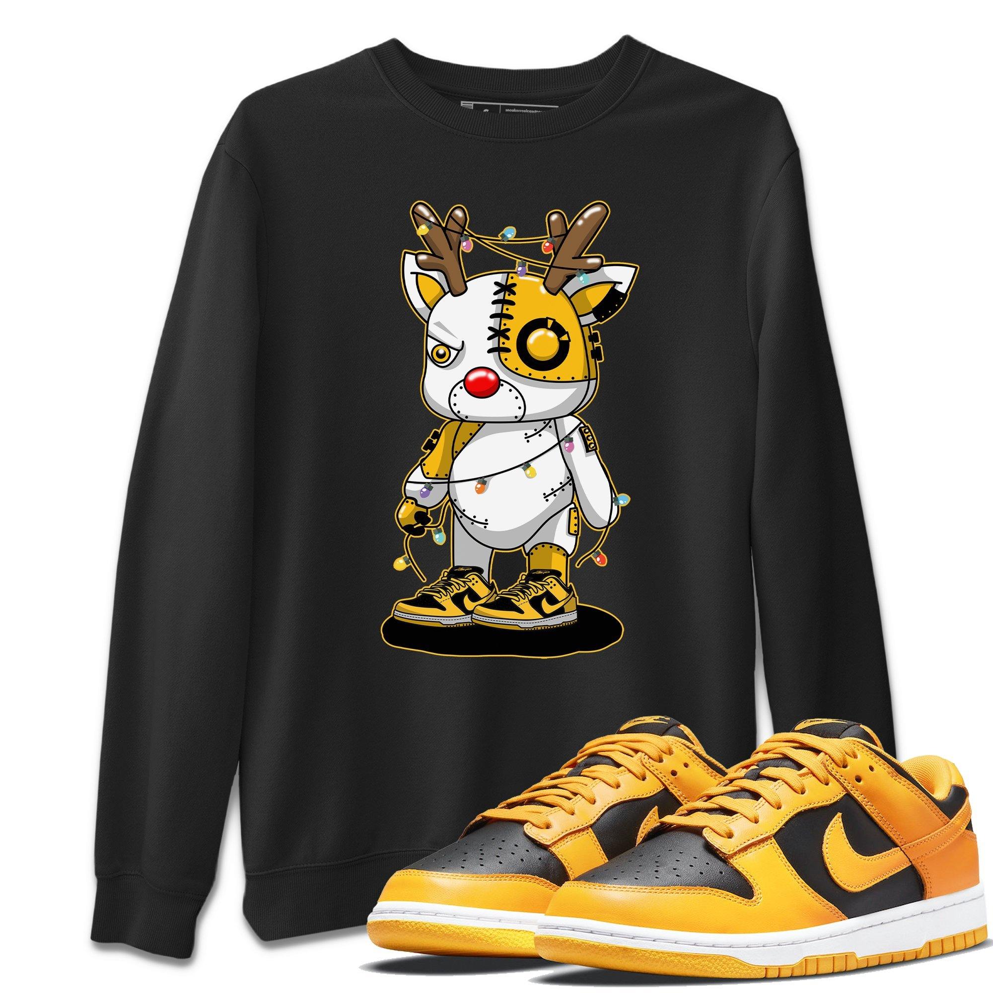 Cyborg Reindeer Unisex Tops - Dunk Championship Goldenrod