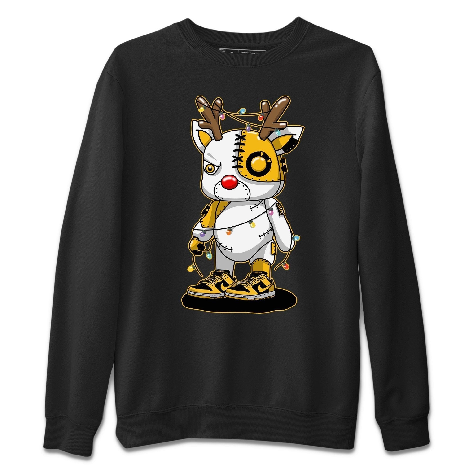 Cyborg Reindeer Unisex Tops - Dunk Championship Goldenrod