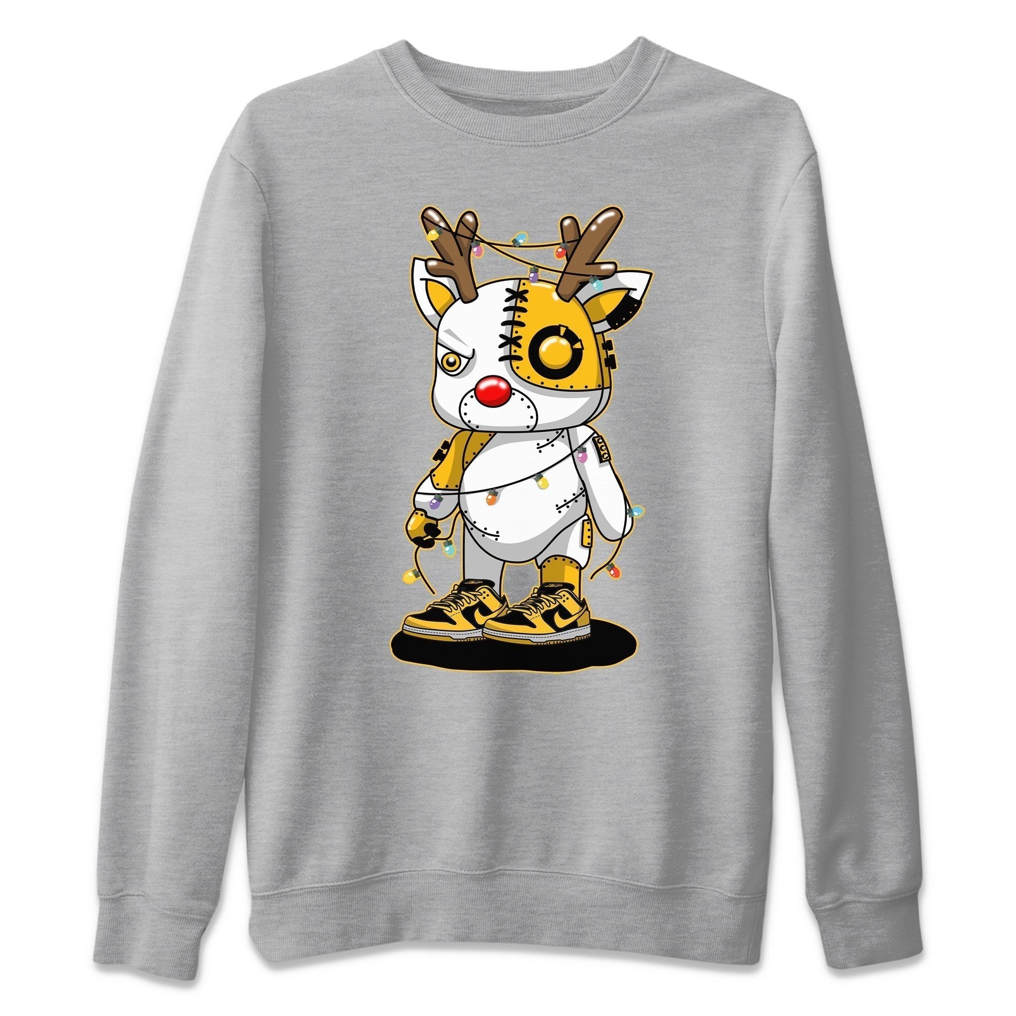 Cyborg Reindeer Unisex Tops - Dunk Championship Goldenrod