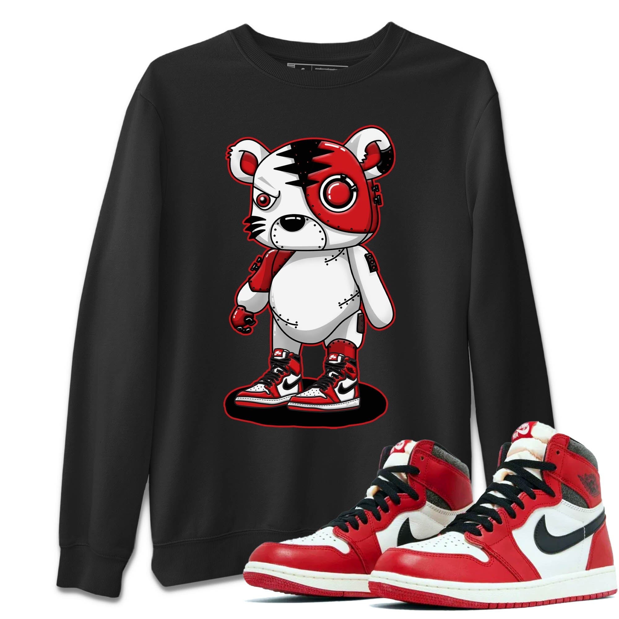 Cyborg Tiger Unisex Tops - Air Jordan 1 Lost & Found