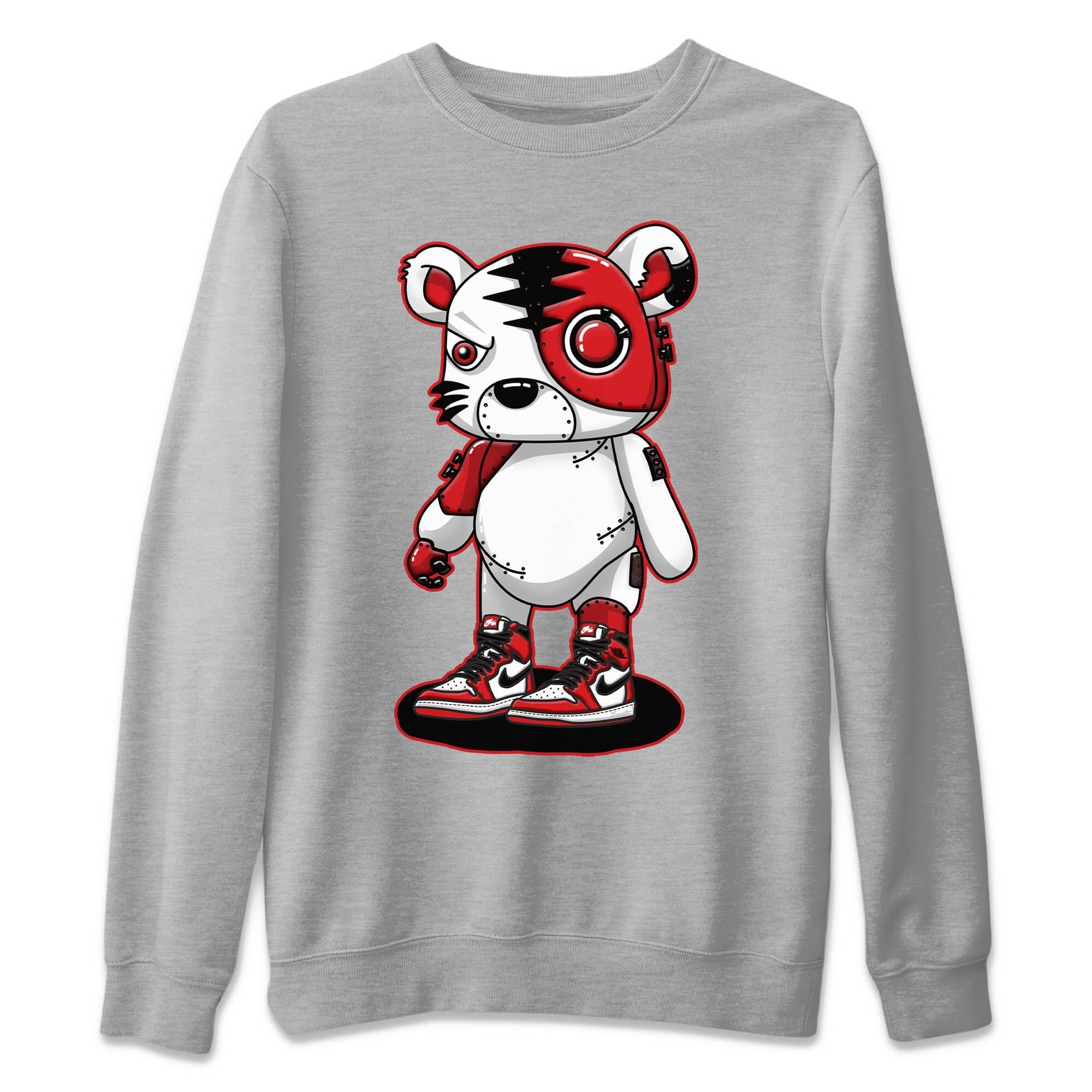 Cyborg Tiger Unisex Tops - Air Jordan 1 Lost & Found