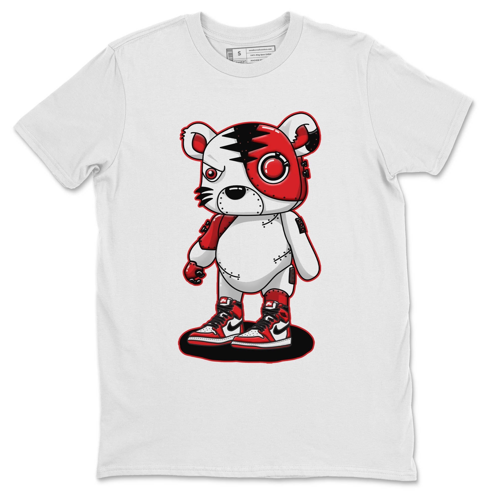 Cyborg Tiger Unisex Tops - Air Jordan 1 Lost & Found