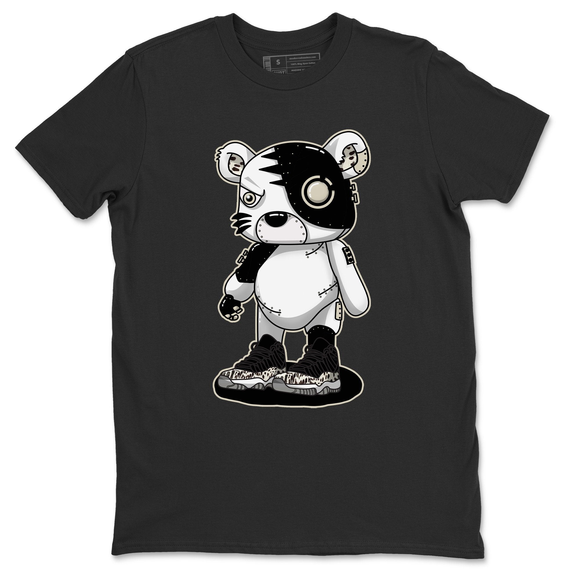 Cyborg Tiger Unisex Tops - Air Jordan 11 Animal Instinct