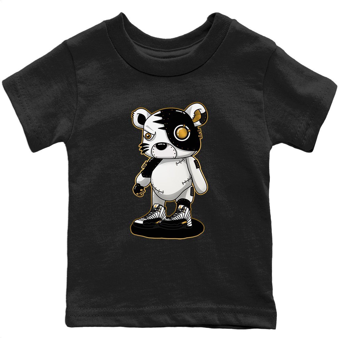 Cyborg Tiger Kids Tops - Air Jordan 12 Royalty