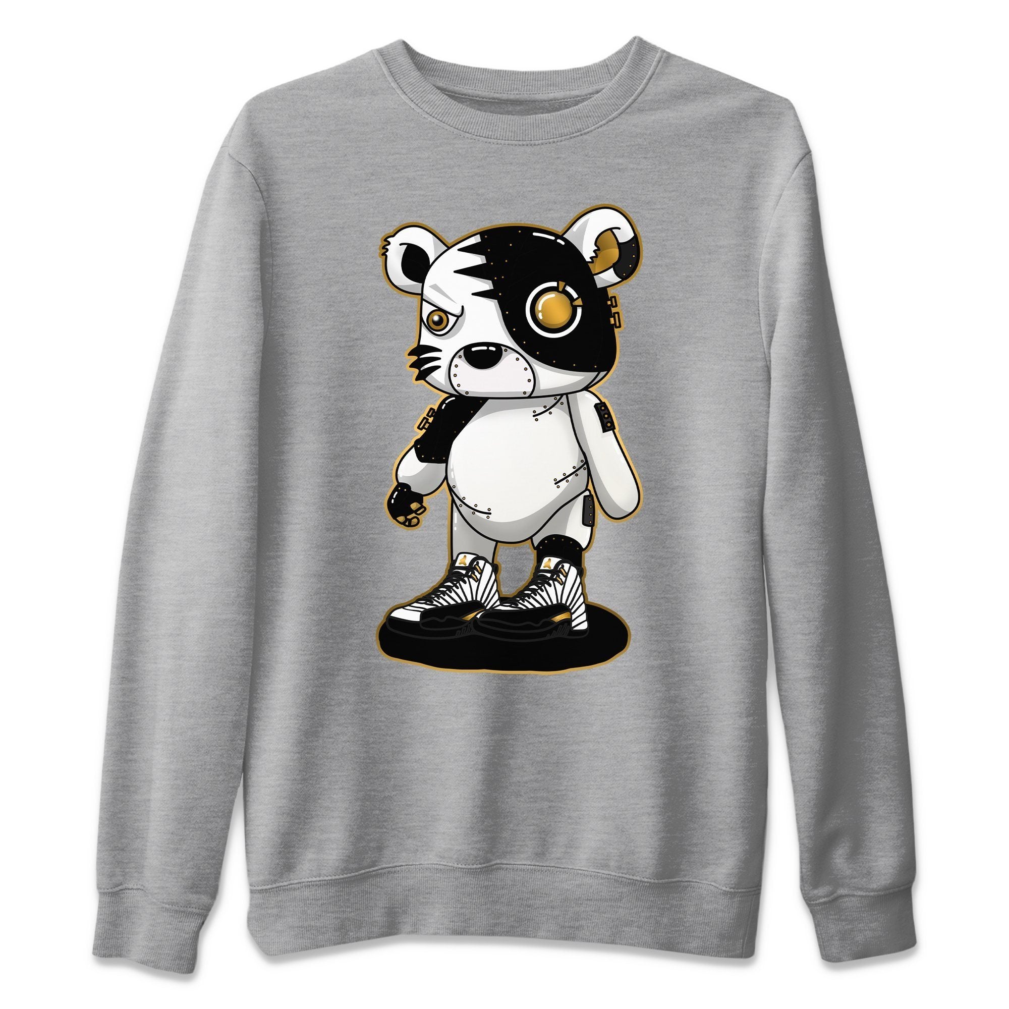 Cyborg Tiger Unisex Tops - Air Jordan 12 Royalty