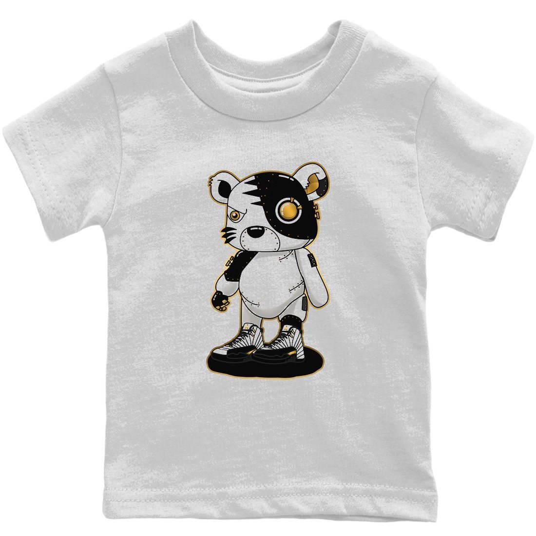 Cyborg Tiger Kids Tops - Air Jordan 12 Royalty