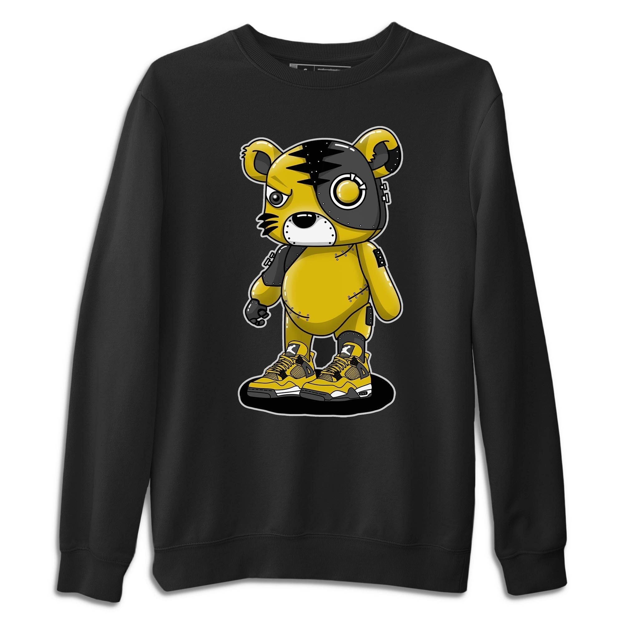 Cyborg Tiger Unisex Tops - Air Jordan 4 Lightning