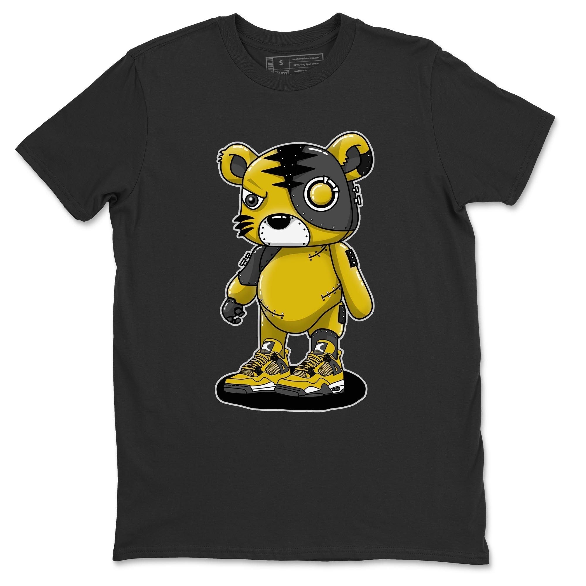 Cyborg Tiger Unisex Tops - Air Jordan 4 Lightning