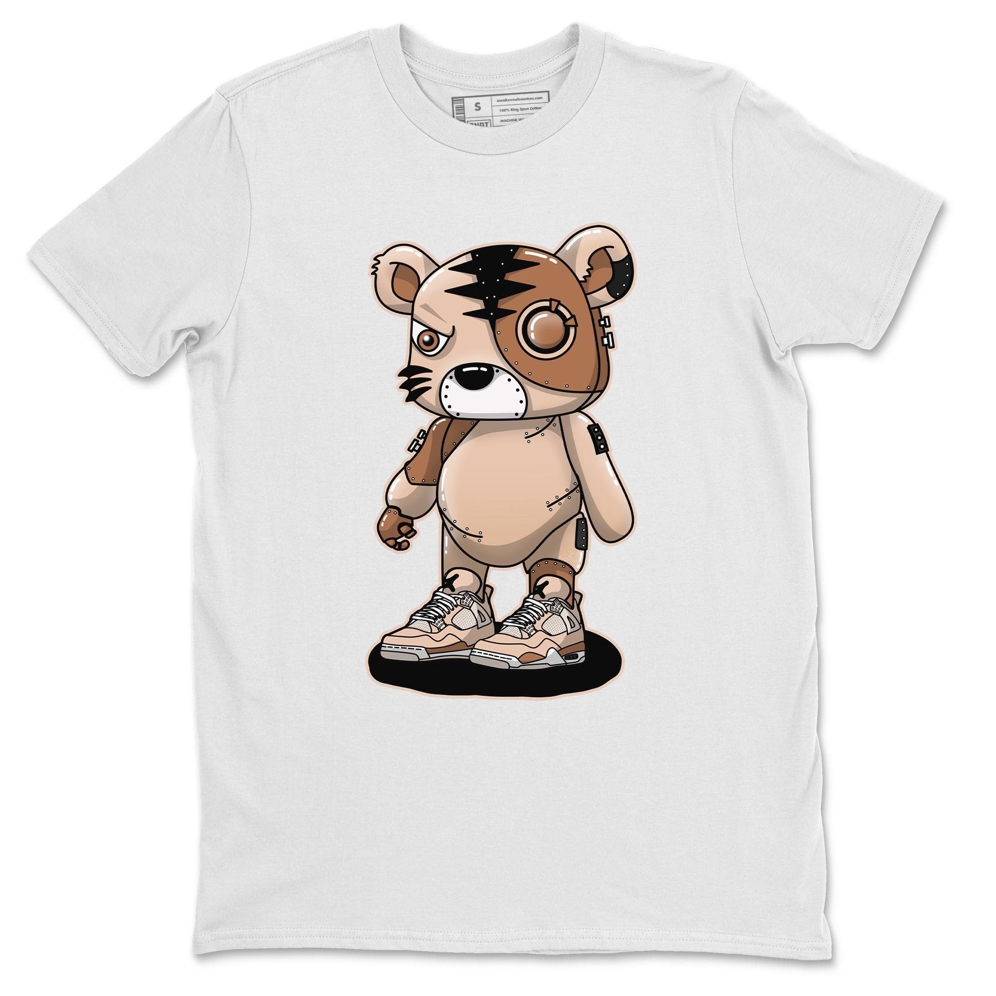 Cyborg Tiger Unisex Tops - Air Jordan 4 Shimmer