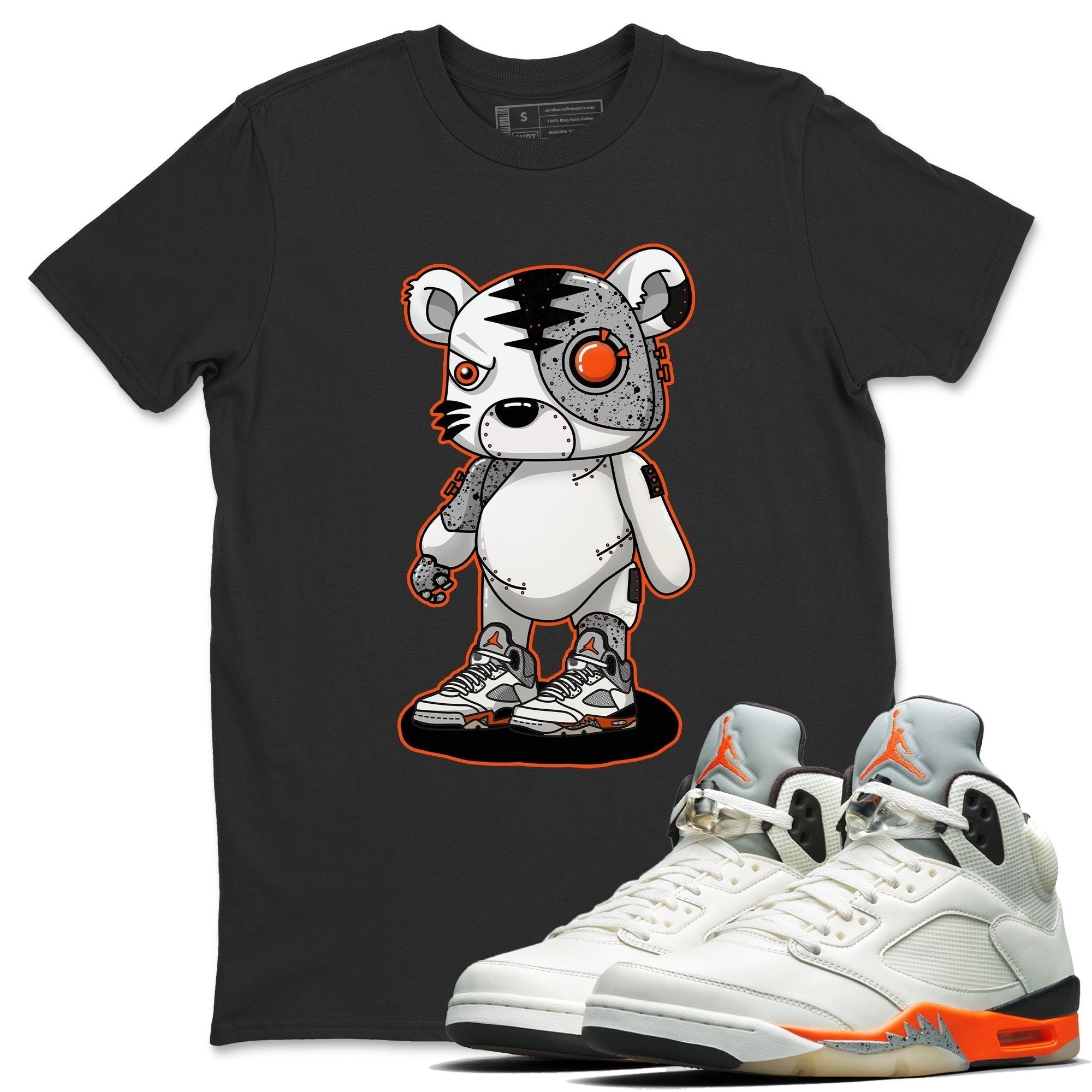 Cyborg Tiger Unisex Tops - Air Jordan 5 Shattered Backboard