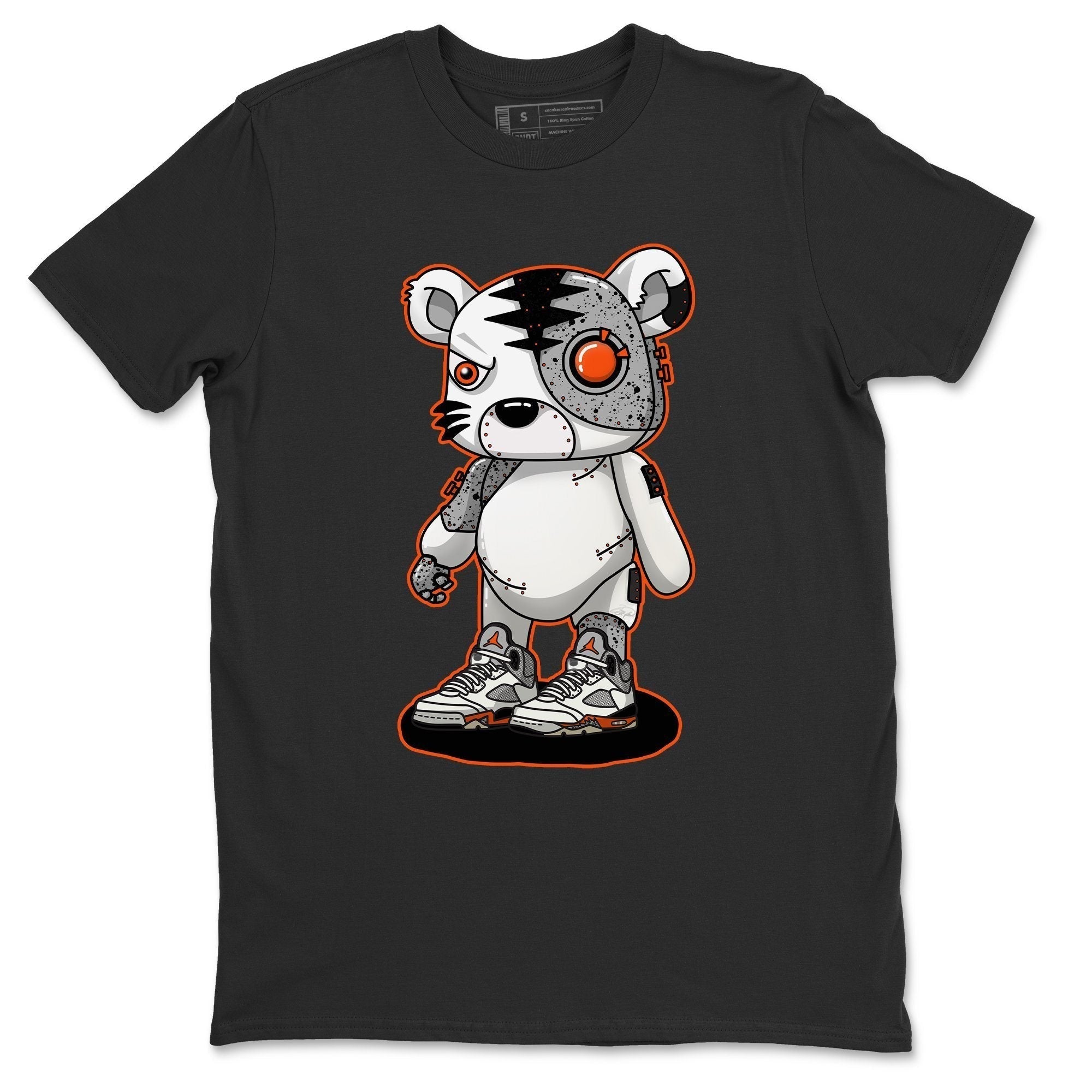 Cyborg Tiger Unisex Tops - Air Jordan 5 Shattered Backboard