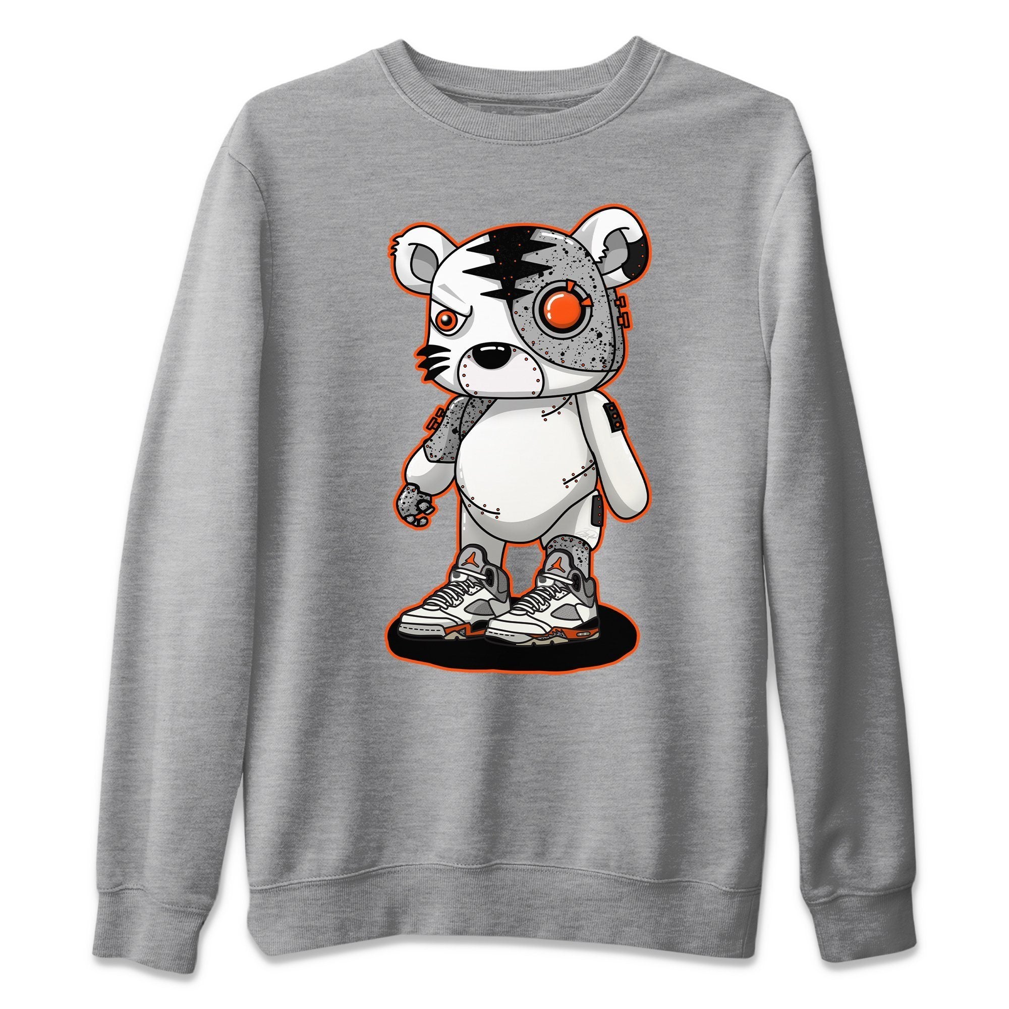 Cyborg Tiger Unisex Tops - Air Jordan 5 Shattered Backboard
