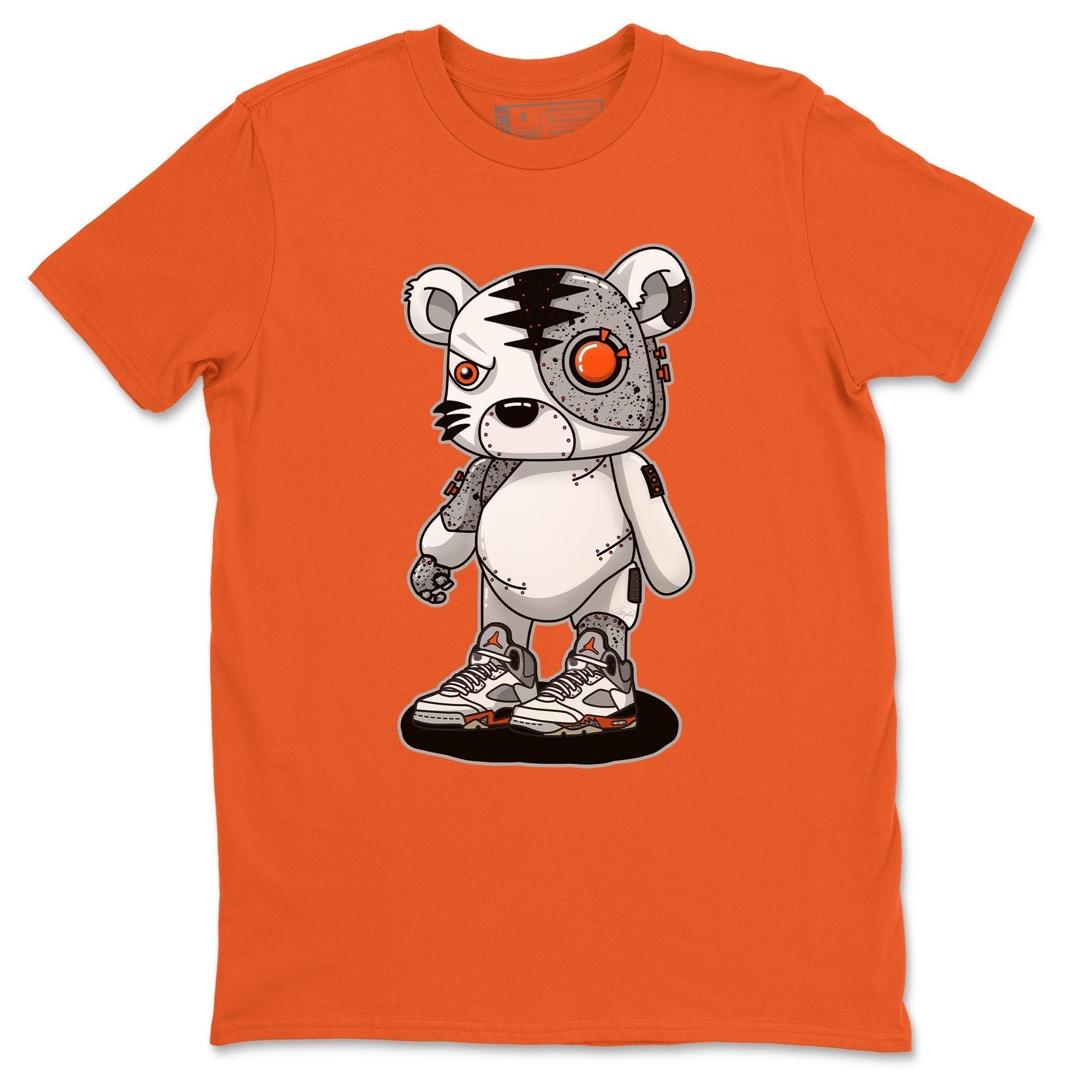 Cyborg Tiger Unisex Tops - Air Jordan 5 Shattered Backboard