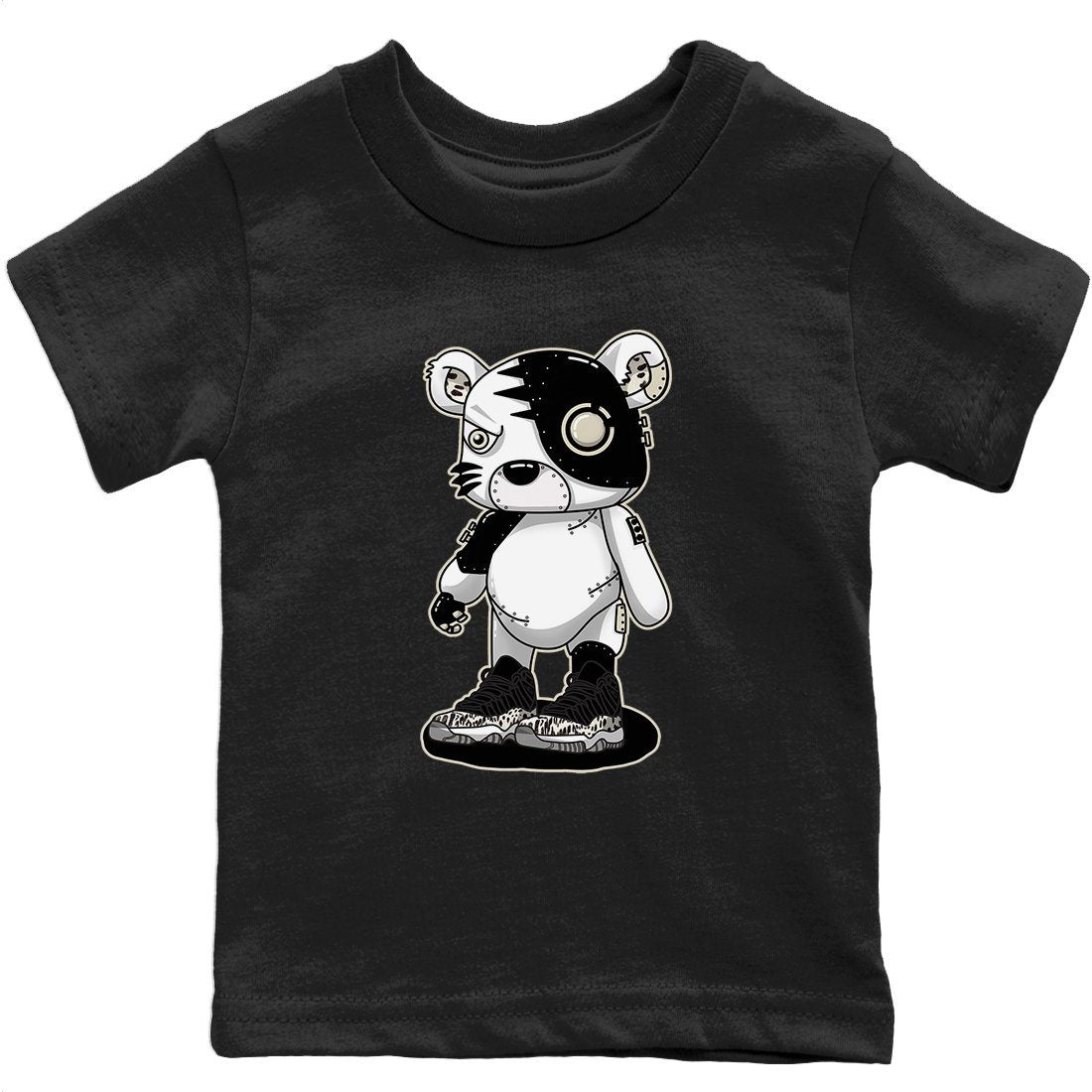 Cyborg Tiger Kids Tops - Air Jordan 11 Animal Instinct