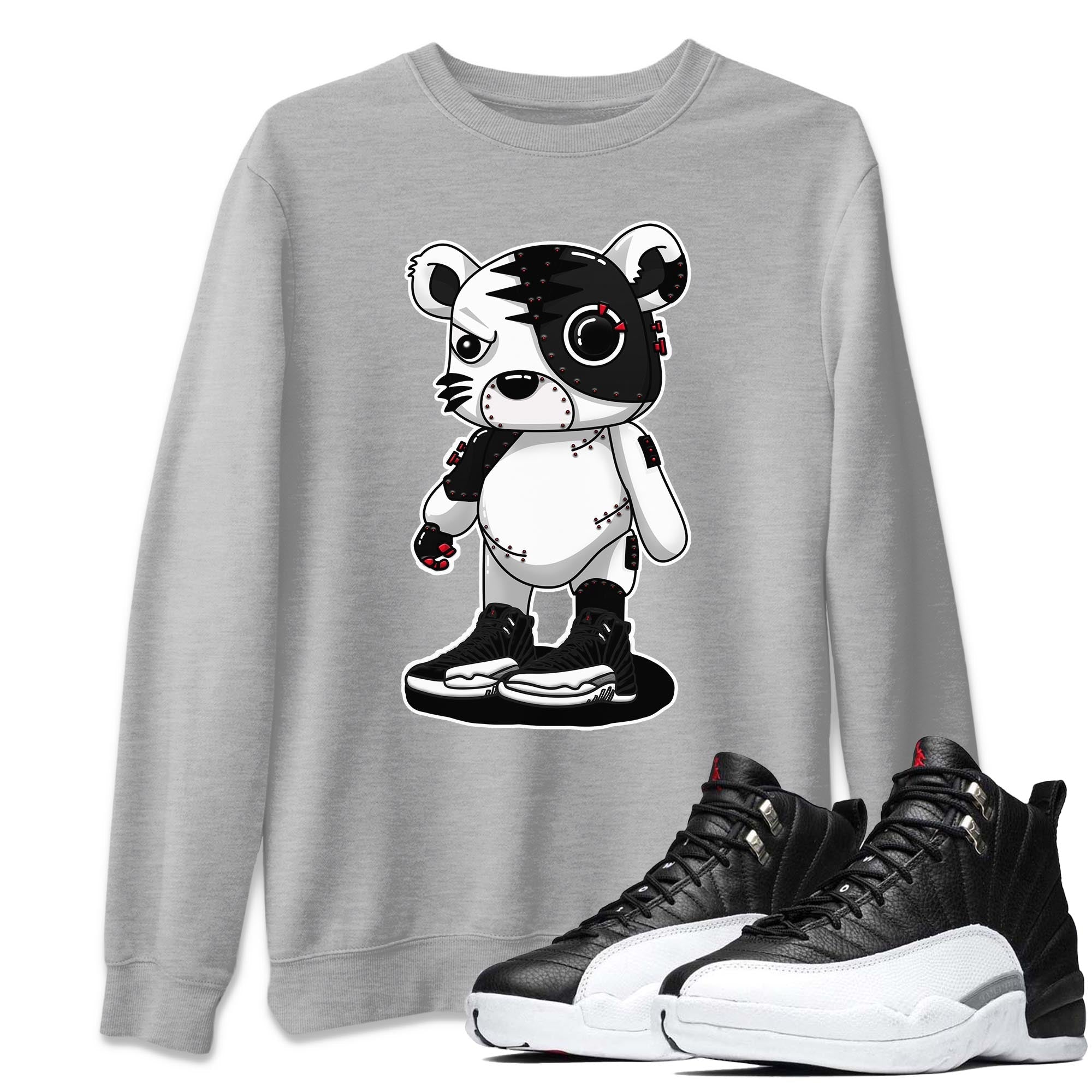 Cyborg Tiger Unisex Tops - Air Jordan 12 Playoffs