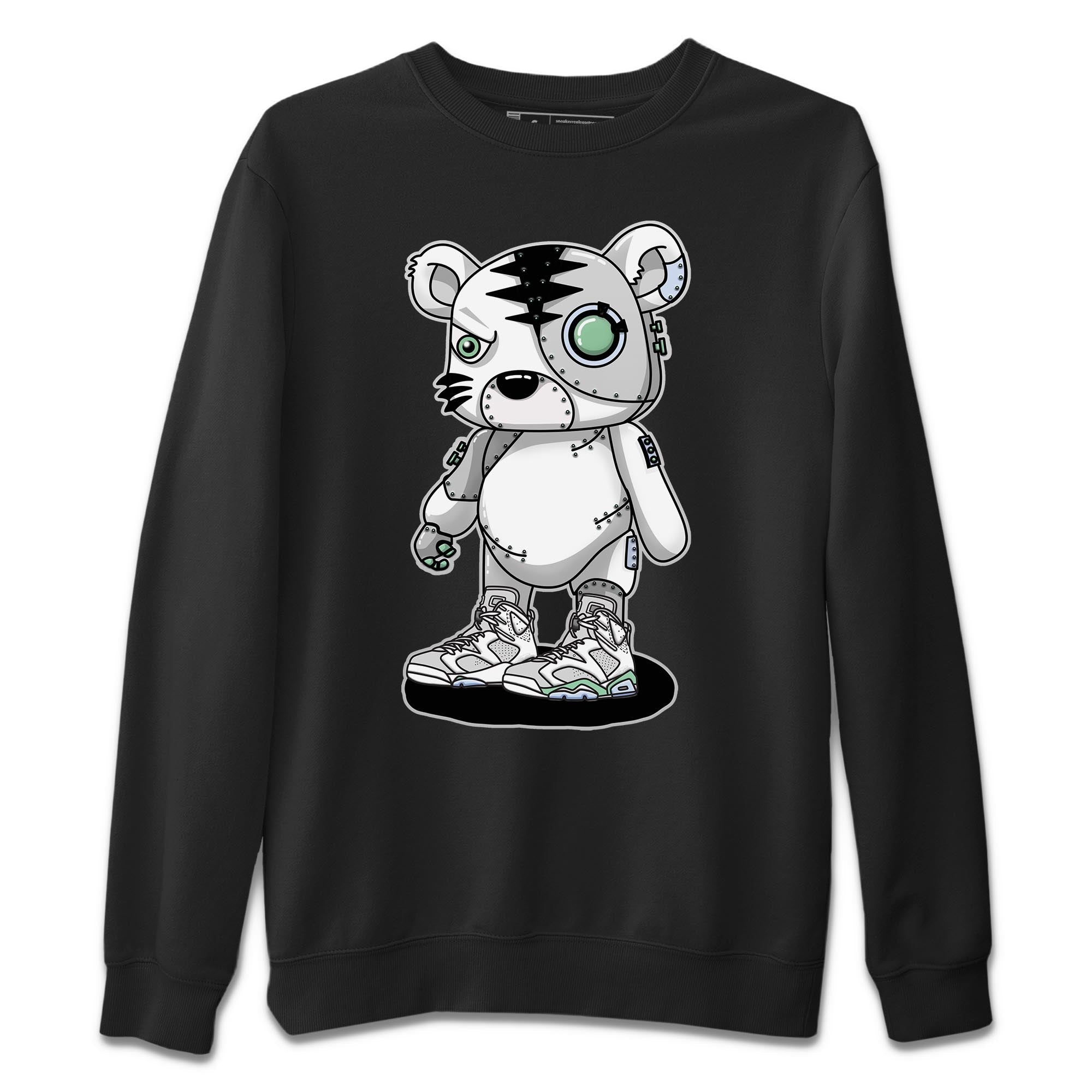 Cyborg Tiger Unisex Tops - Air Jordan 6 Mint Foam