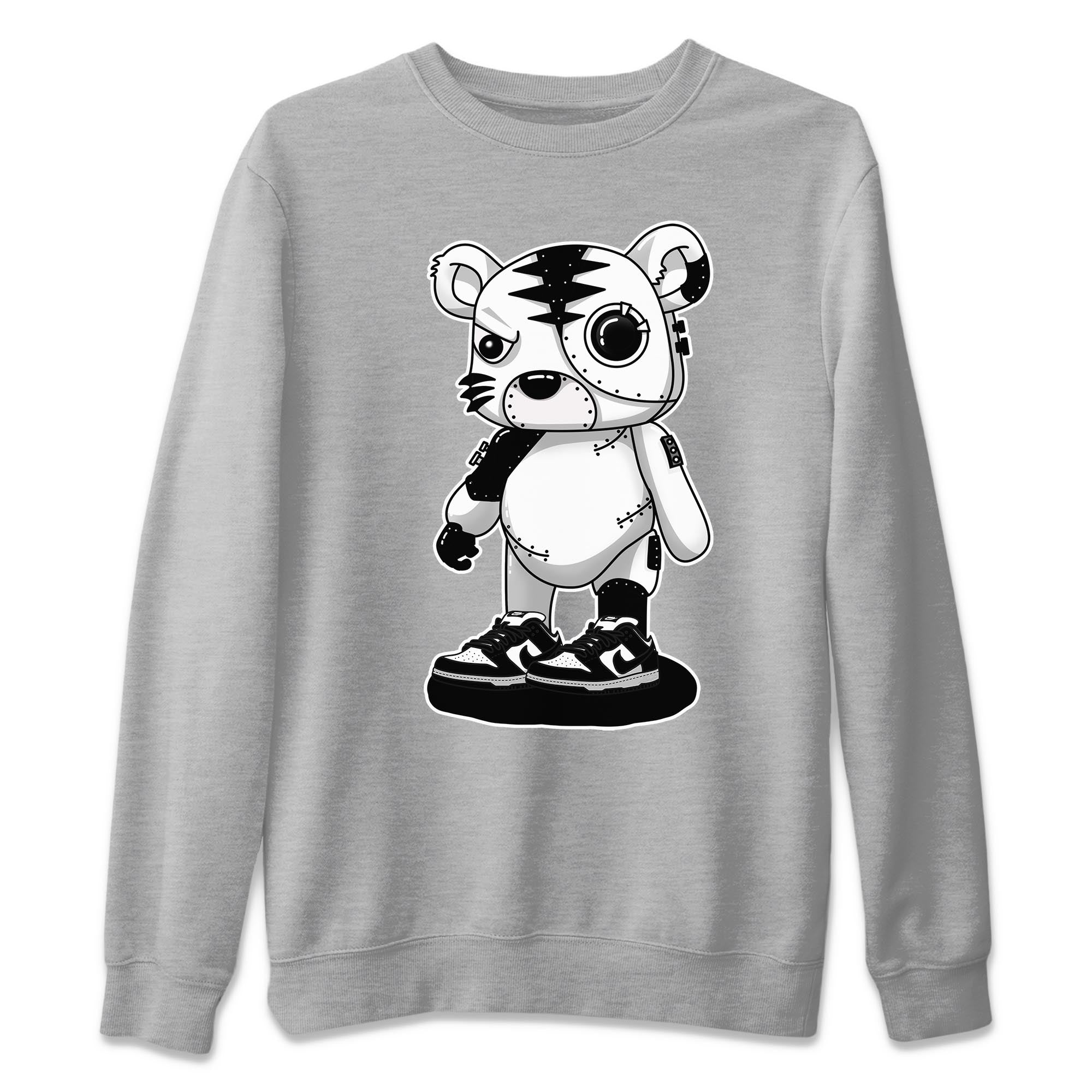 Cyborg Tiger Unisex Tops - Dunk Panda
