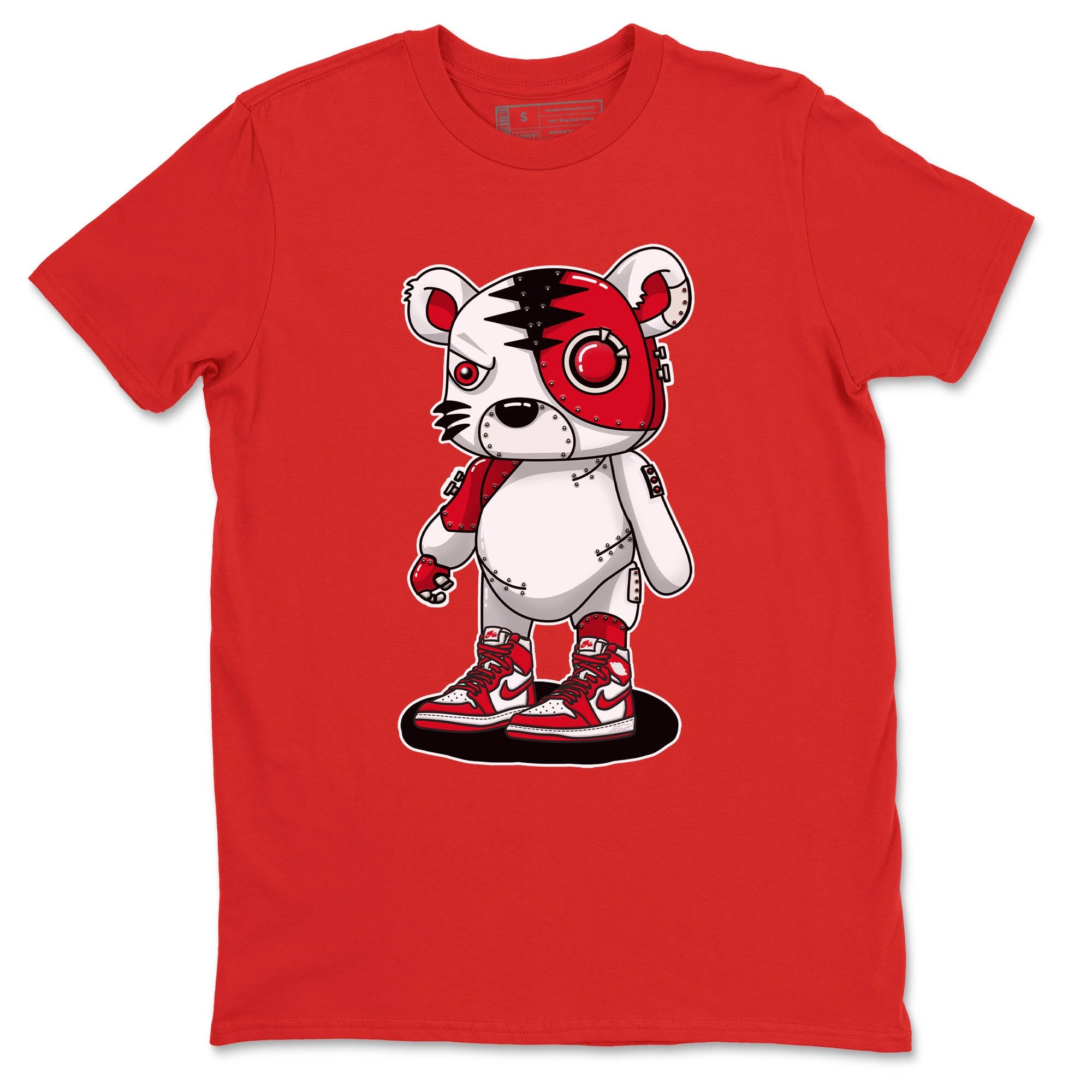 Cyborg Tiger Unisex Tops - Air Jordan 1 Newstalgia