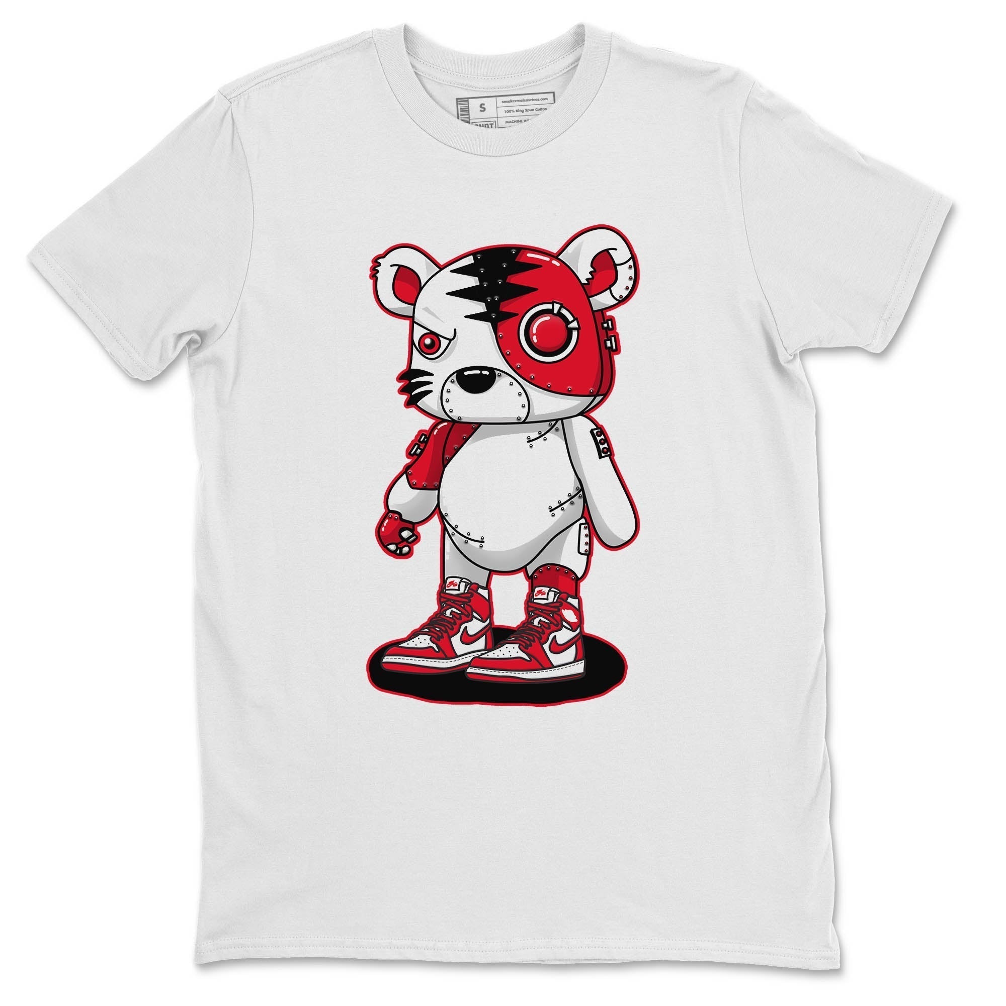 Cyborg Tiger Unisex Tops - Air Jordan 1 Newstalgia