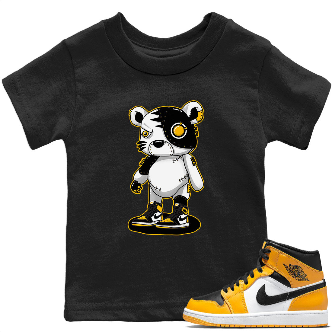 Cyborg Tiger Kids Tops - Air Jordan 1 Taxi
