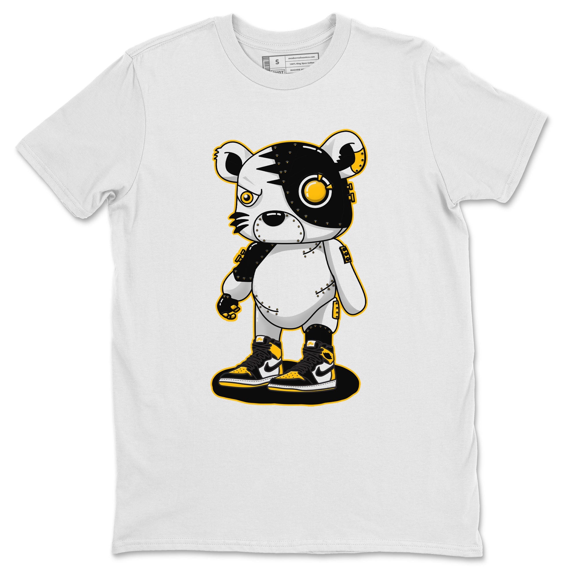 Cyborg Tiger Unisex Tops - Air Jordan 1 Taxi