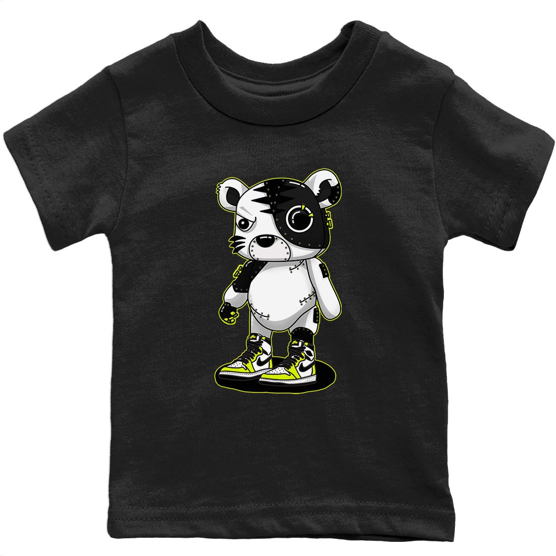Cyborg Tiger Kids Tops - Air Jordan 1 Visionaire