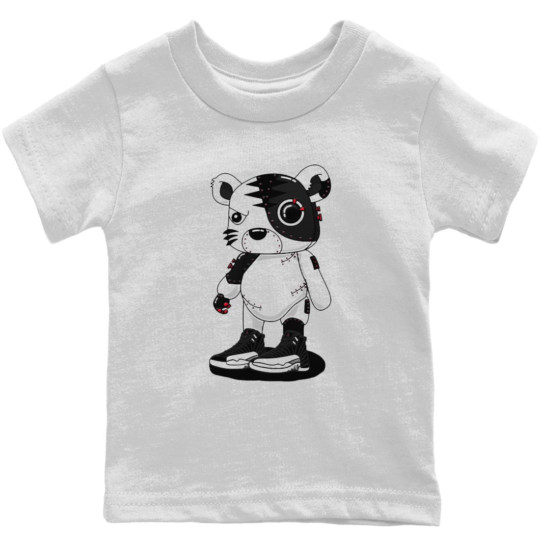 Cyborg Tiger Kids Tops - Air Jordan 12 Playoffs