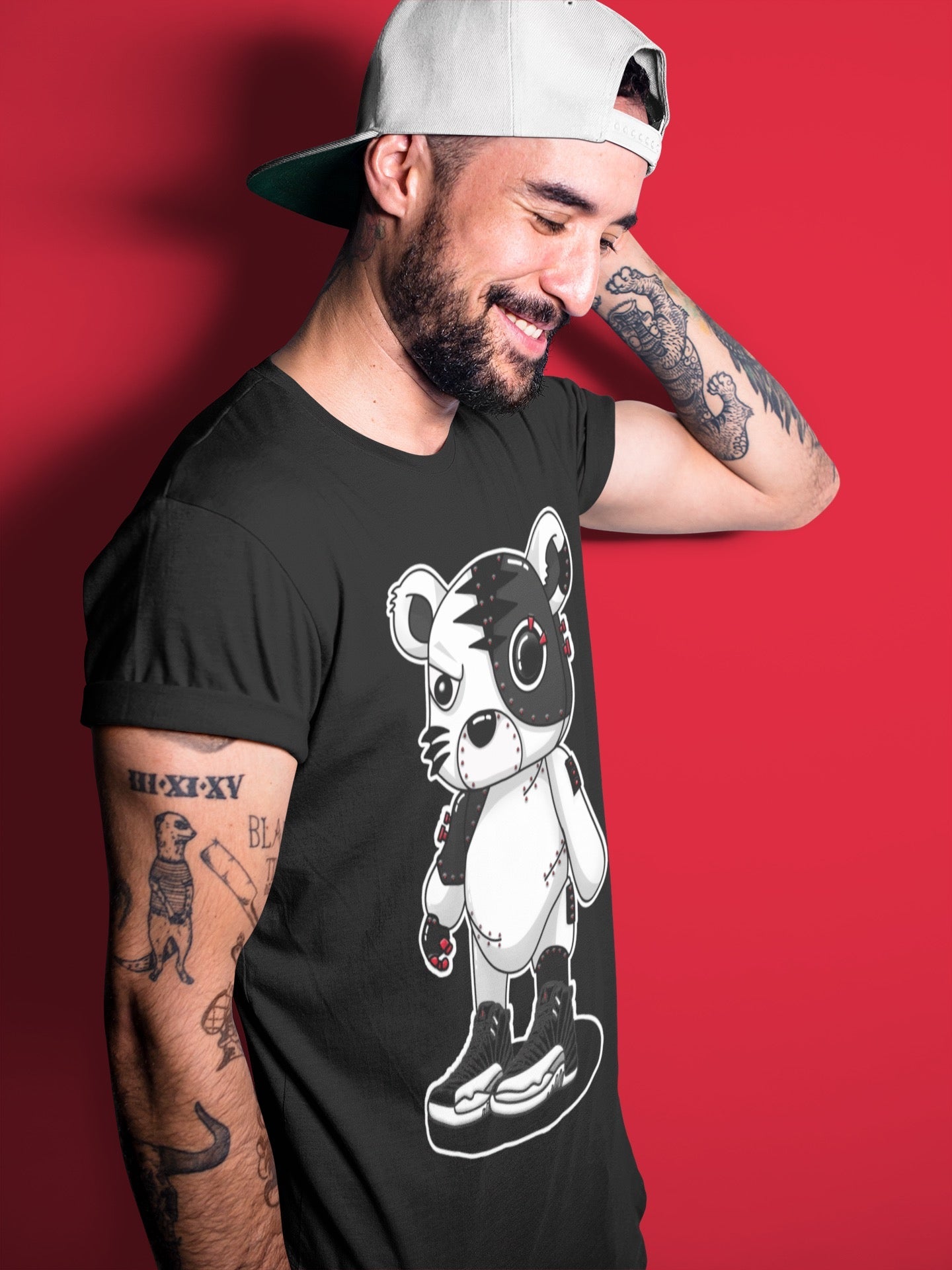 Cyborg Tiger Unisex Tops - Air Jordan 12 Playoffs