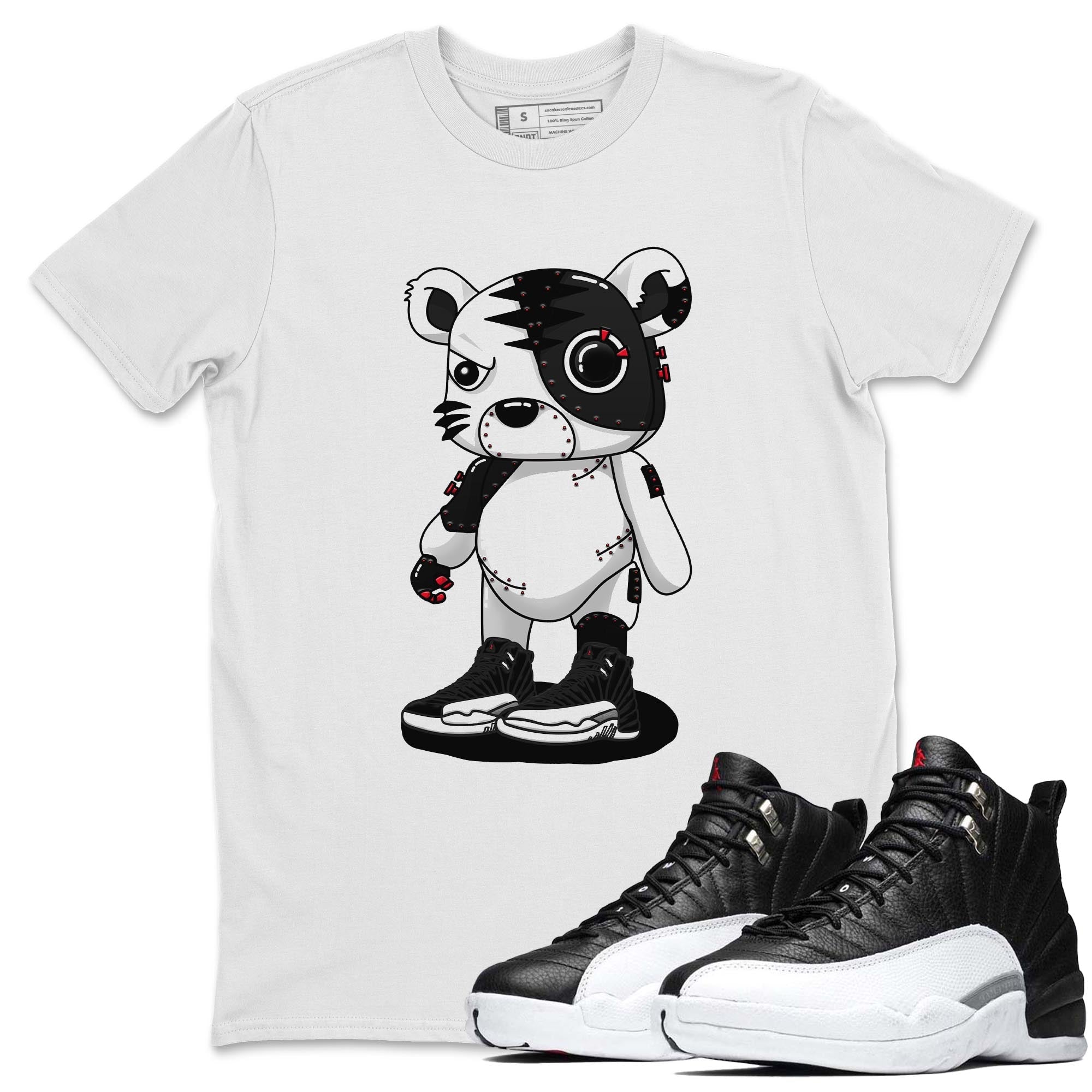 Cyborg Tiger Unisex Tops - Air Jordan 12 Playoffs