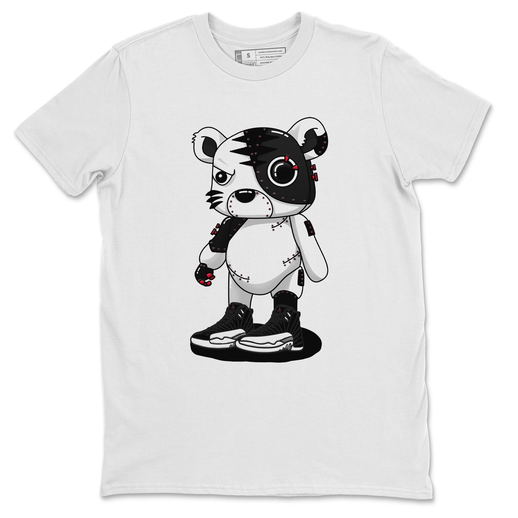 Cyborg Tiger Unisex Tops - Air Jordan 12 Playoffs