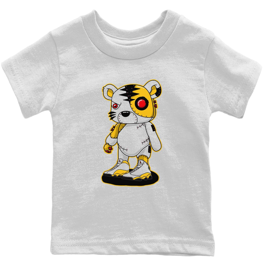 Cyborg Tiger Kids Tops - Air Jordan 13 Del Sol