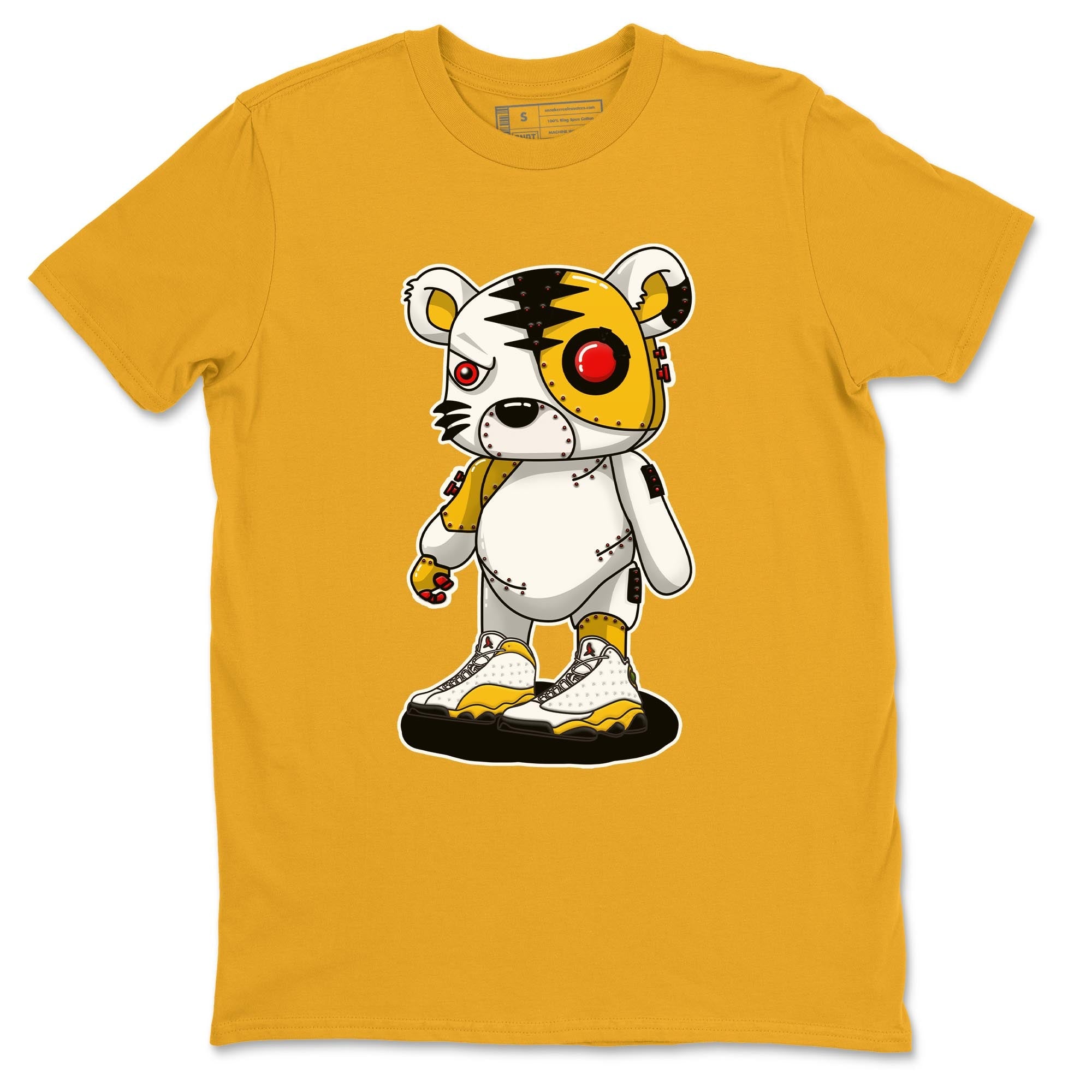 Cyborg Tiger Unisex Tops - Air Jordan 13 Del Sol