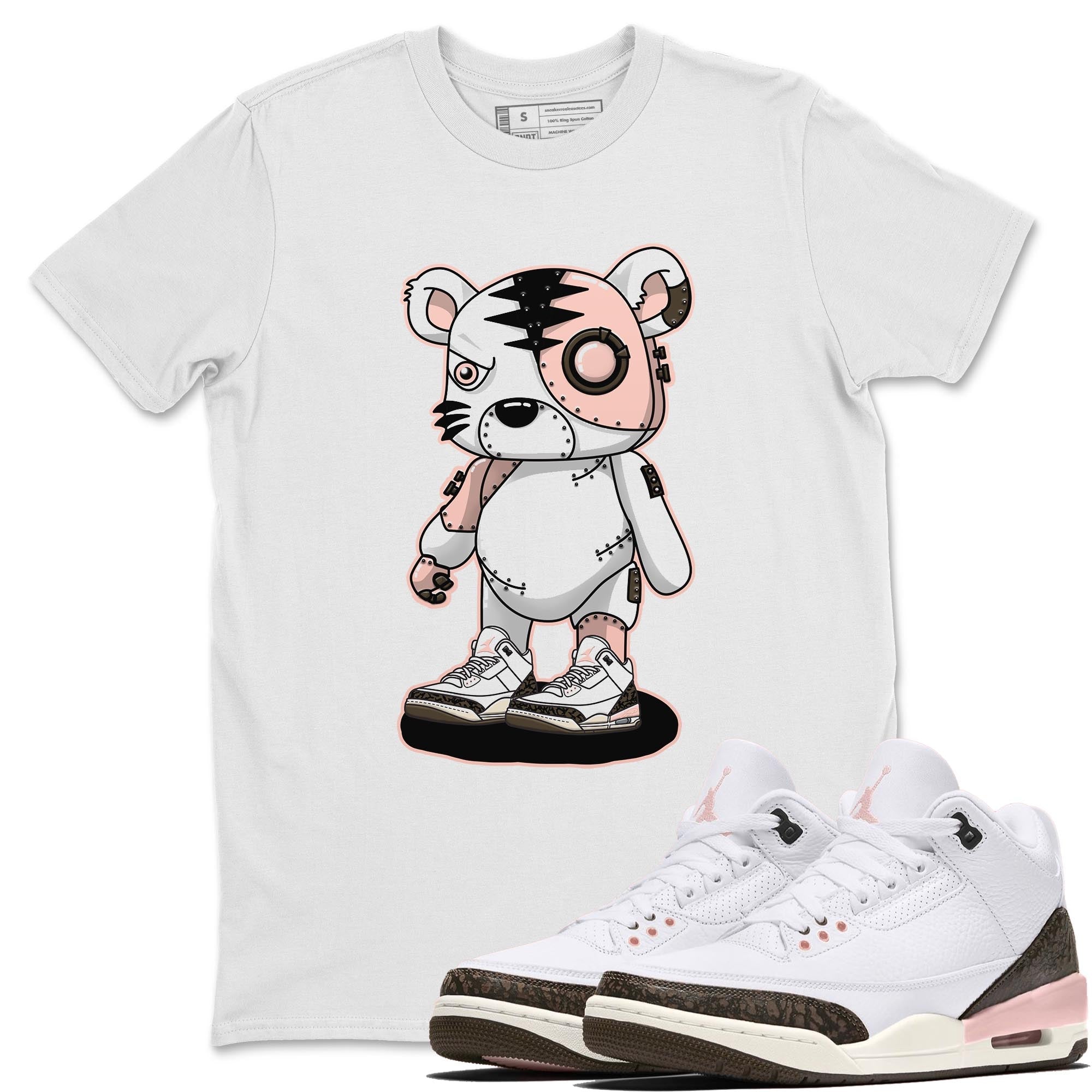 Cyborg Tiger Unisex Tops - Air Jordan 3 Atmosphere