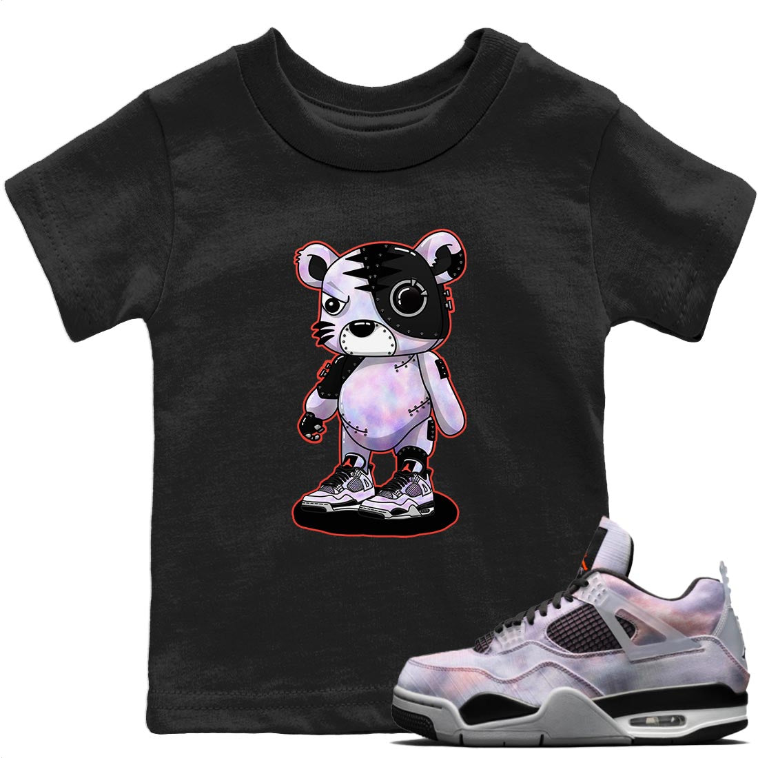 Cyborg Tiger Kids Tops - Air Jordan 4 Zen Master