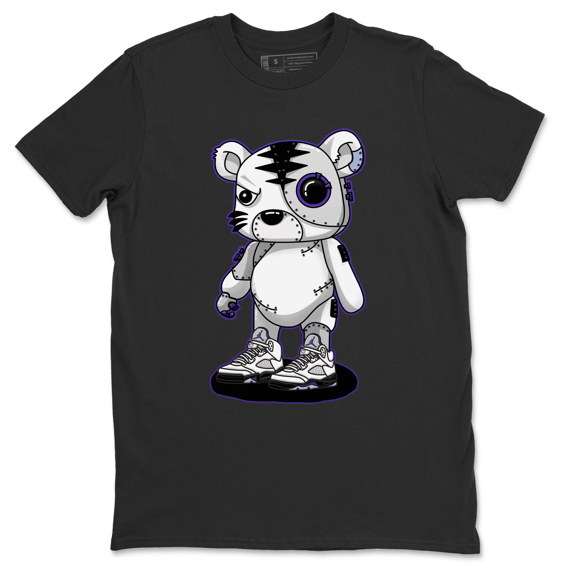 Cyborg Tiger Unisex Tops - Air Jordan 5 Concord