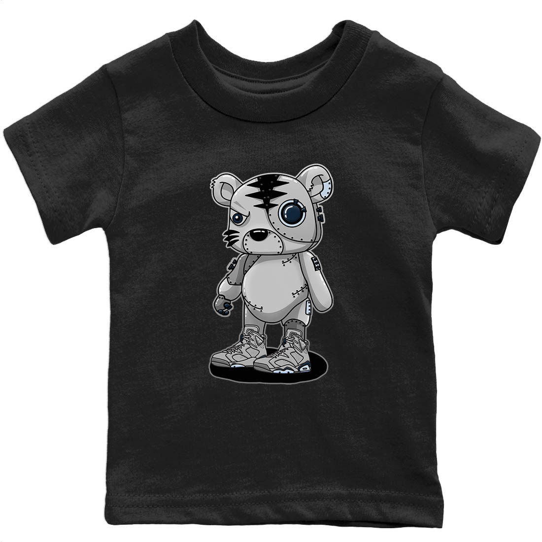 Cyborg Tiger Kids Tops - Air Jordan 6 Georgetown