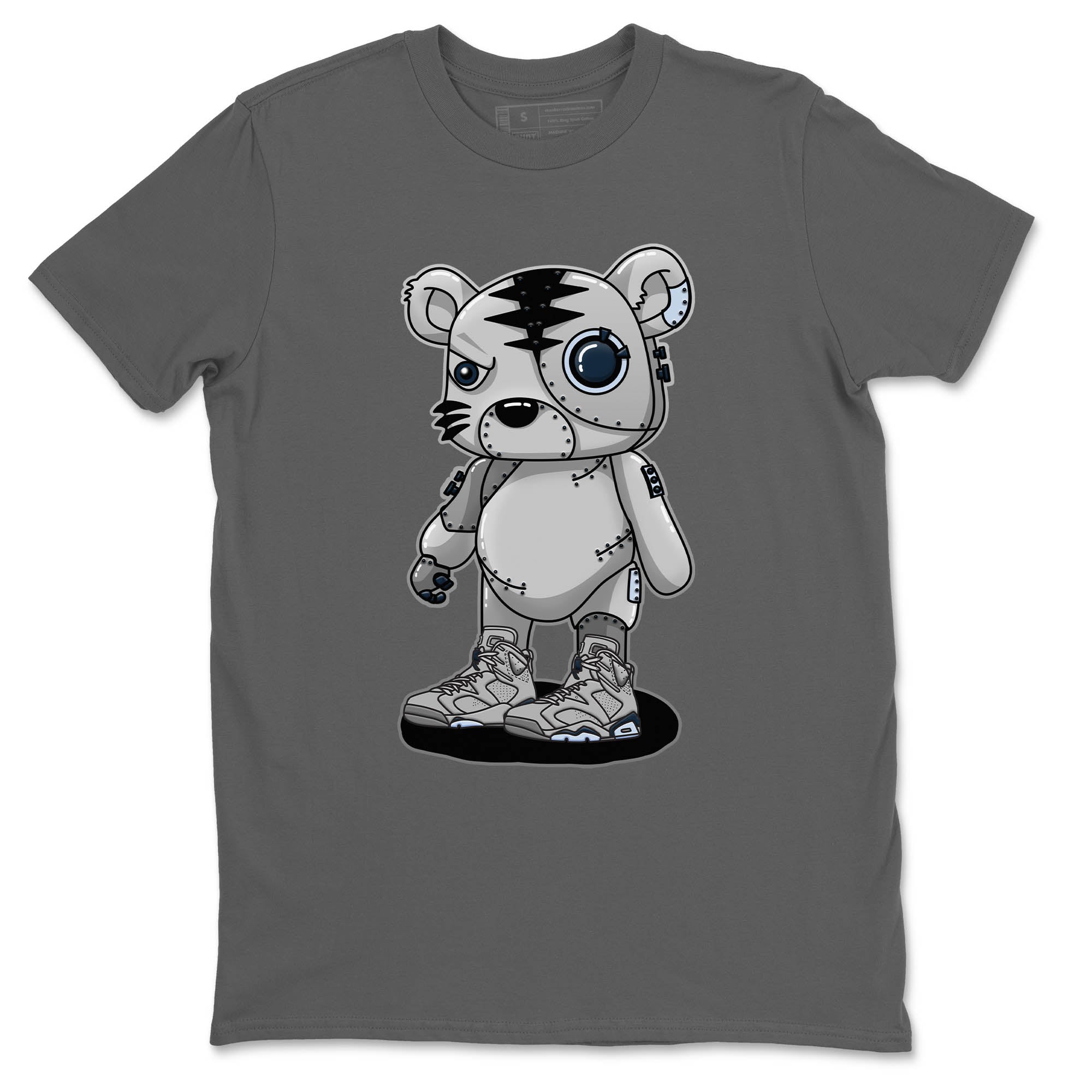 Cyborg Tiger Unisex Tops - Air Jordan 6 Georgetown
